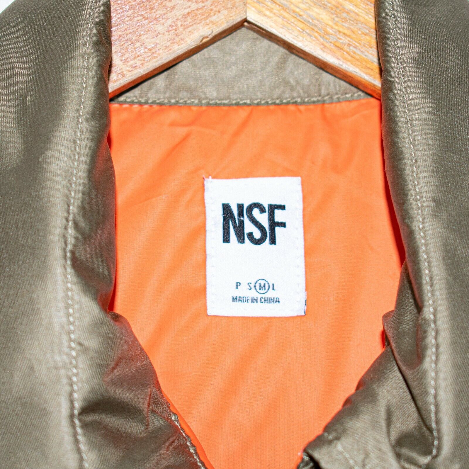 NSF NSF Women's Aida Puffer Vest Jacket in Army Green Size M / US 6-8 / IT 42-44 - 4 Thumbnail