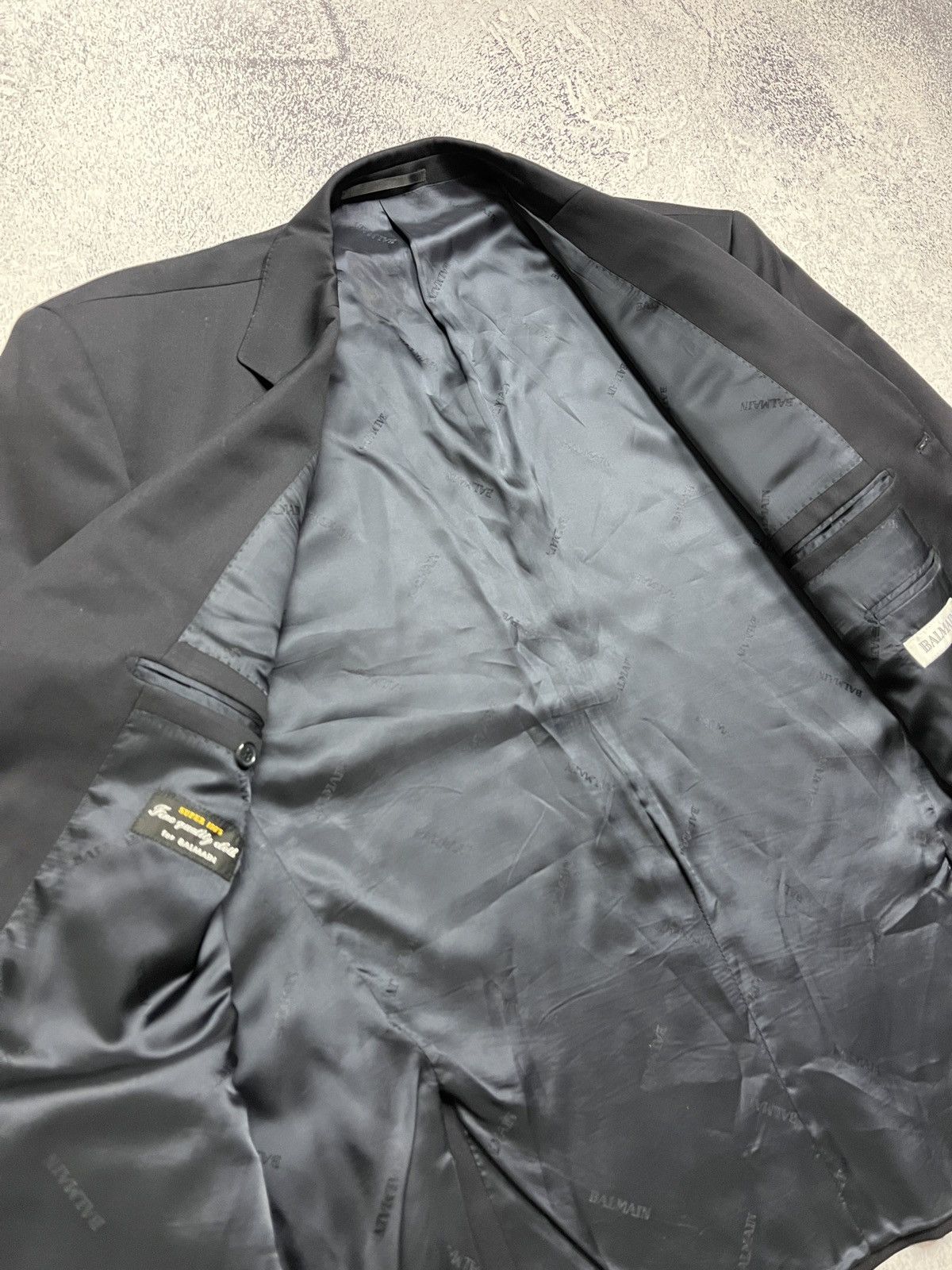Balmain Mens Blazer Jacket Pierre Balmain Coat Size 60 Super 100’s Size 54L - 13 Thumbnail