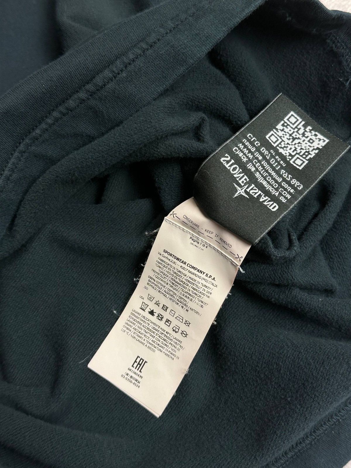 Stone Island Vintage Stone Island Turtleneck Cotton Sweatshirt Rare S Size US S / EU 44-46 / 1 - 10 Thumbnail