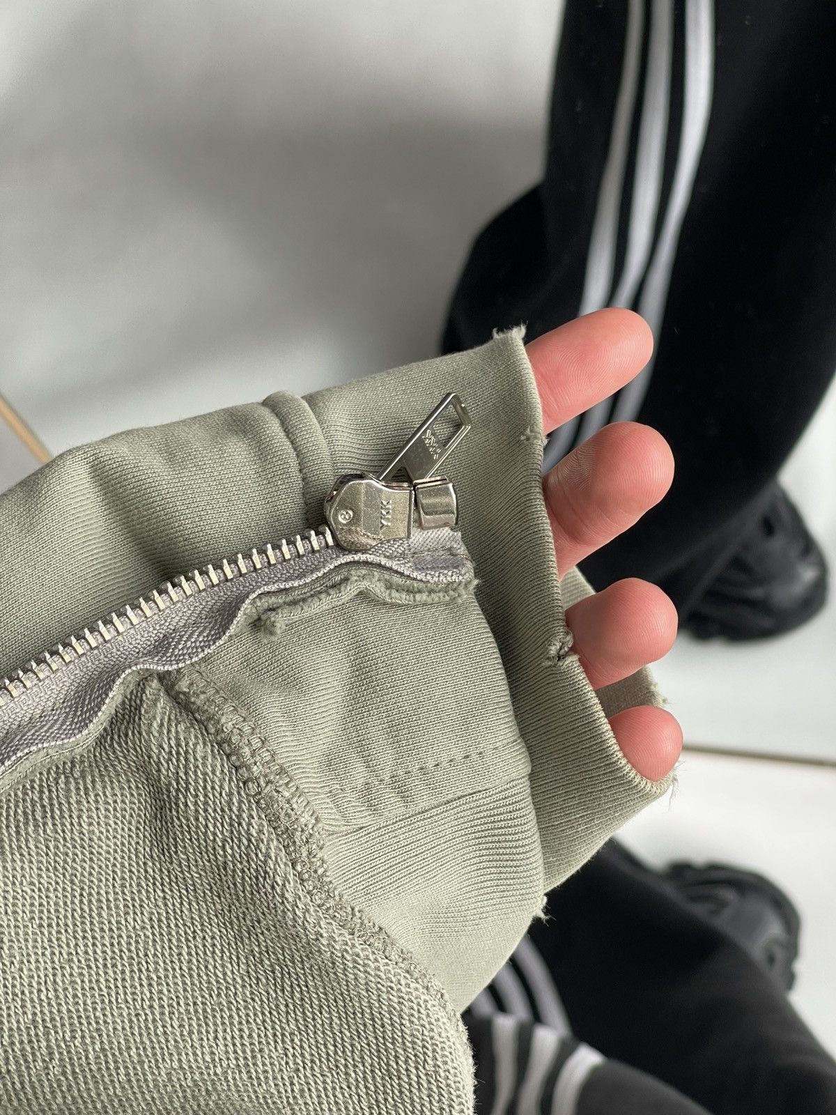 No Faith Studios NFS SPLIT ZIP JACKET LIGHT GREEN Zip Up Hoodie no faith Stu Size US XL / EU 56 / 4 - 13 Thumbnail