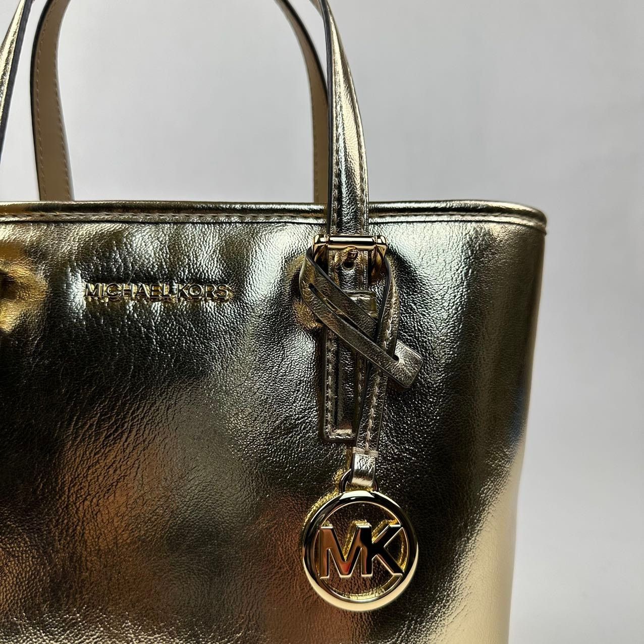 Michael Kors Michael Kors 35H3GTVT0M Jet Set Travel XS Metallic Size ONE SIZE - 7 Thumbnail