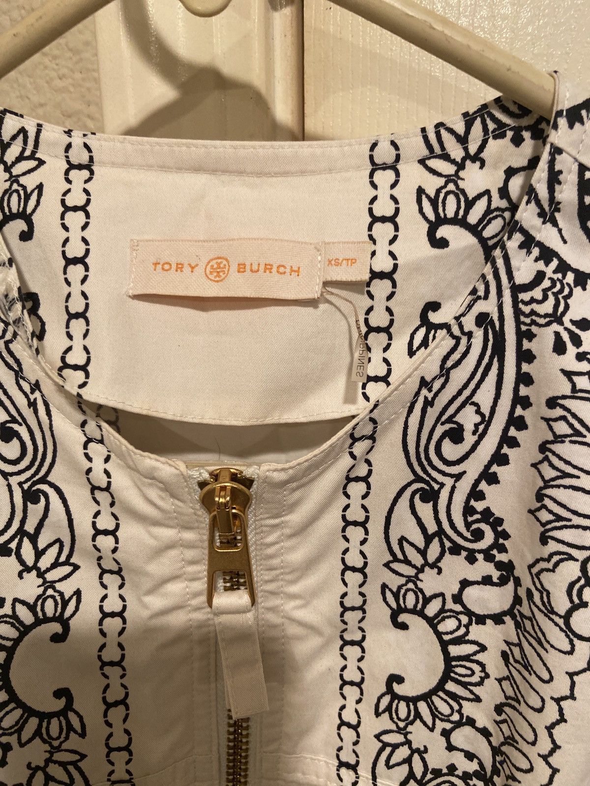 Tory Burch Tory Burch Poplin Jumpsuit Size 25" / US 0 / IT 36 - 4 Thumbnail