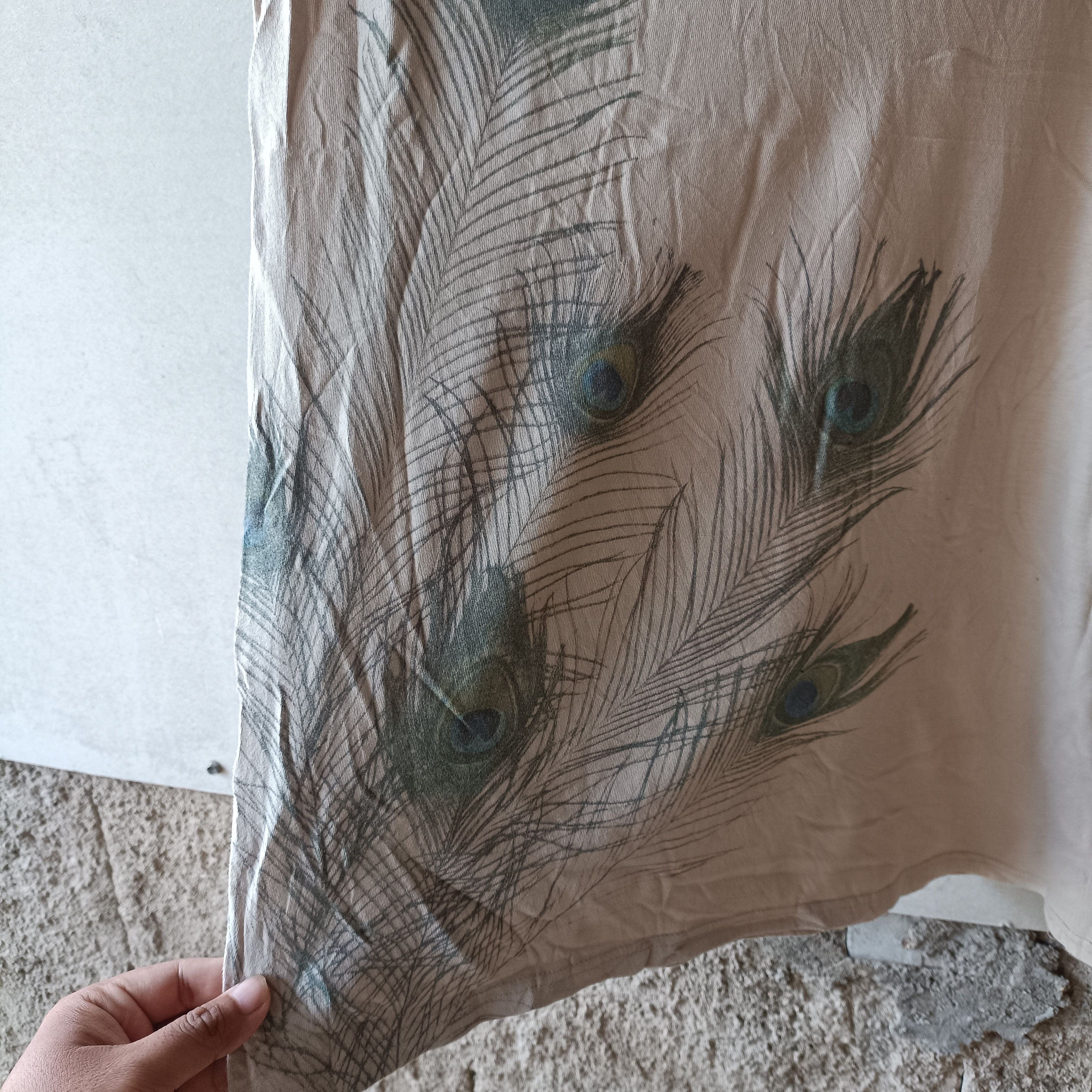 GOA 2000s GOA - goa peacock feather shirt Size US XS / EU 42 / 0 - 4 Thumbnail