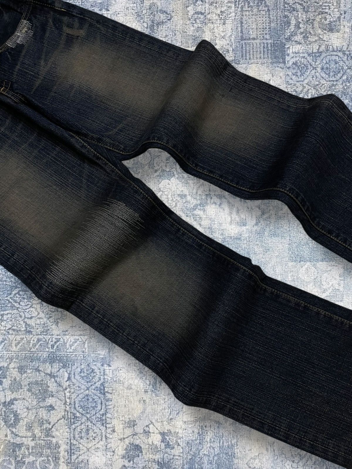 Japanese Brand Vintage 1990s Iconic Japan Designer Back Number Distressed Size US 28 / EU 44 - 6 Thumbnail