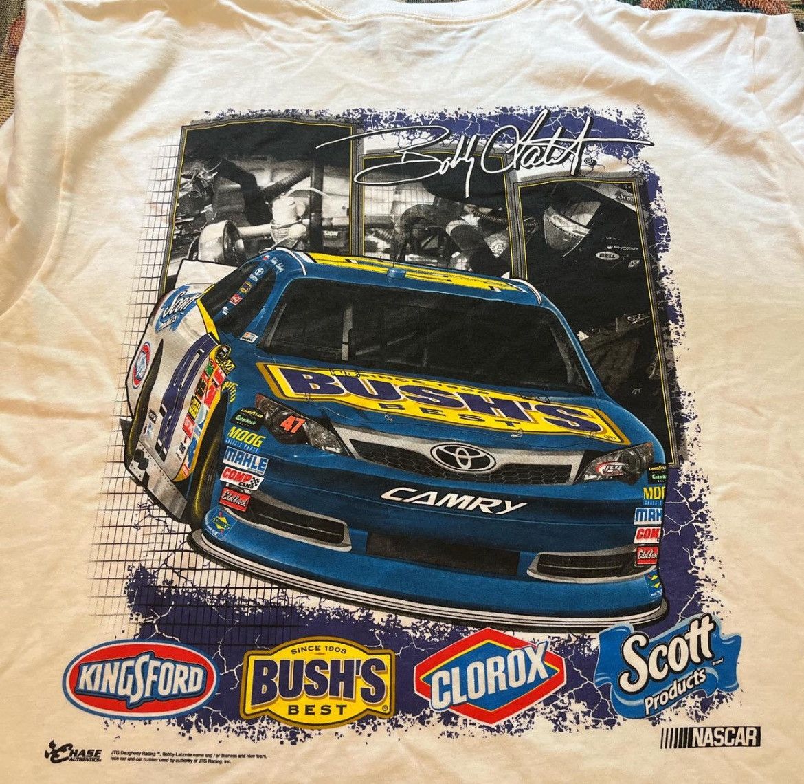 NASCAR vintage racing shirt Size US L / EU 52-54 / 3 - 1 Thumbnail
