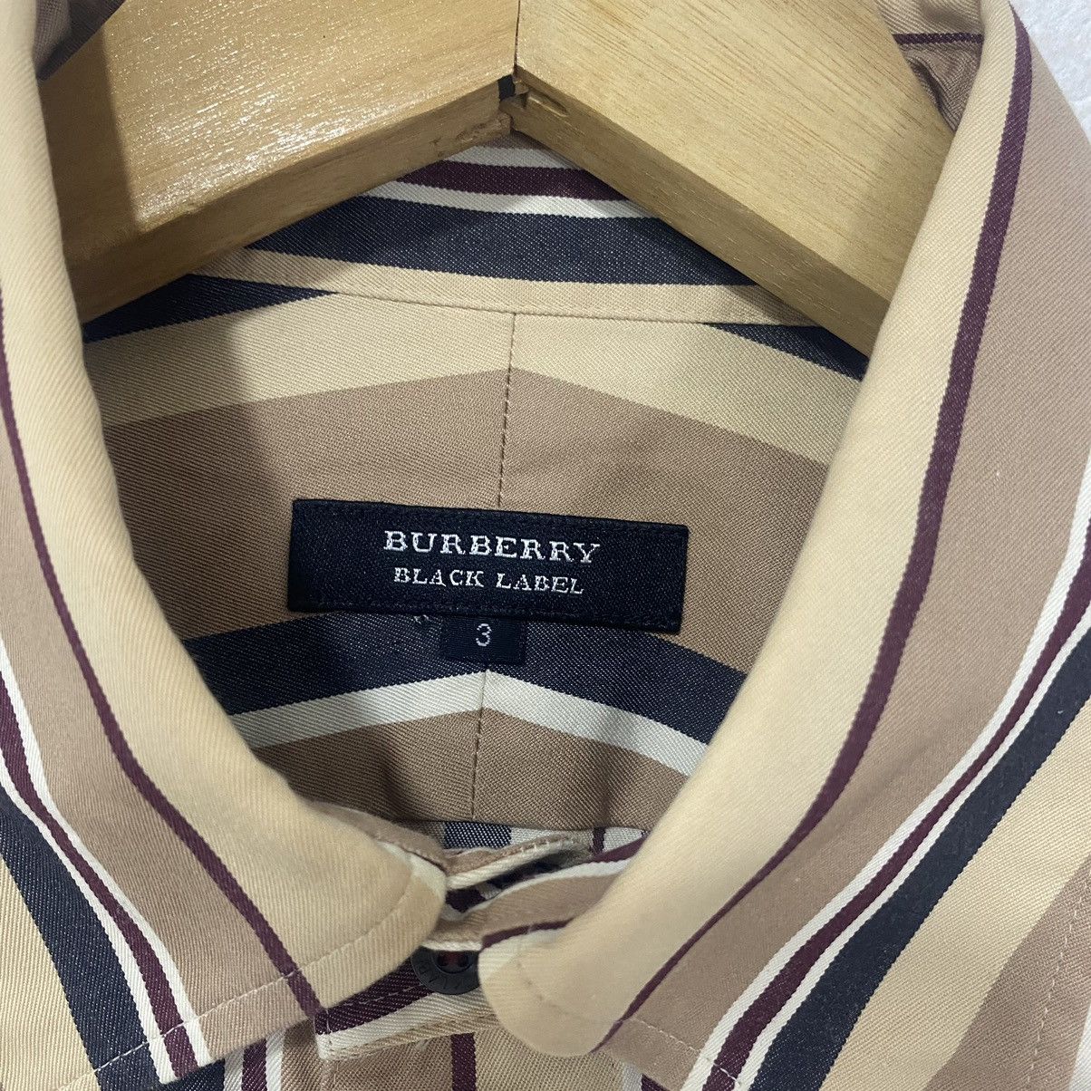 Burberry Burberry Beige Check Shirt Size US L / EU 52-54 / 3 - 9 Thumbnail