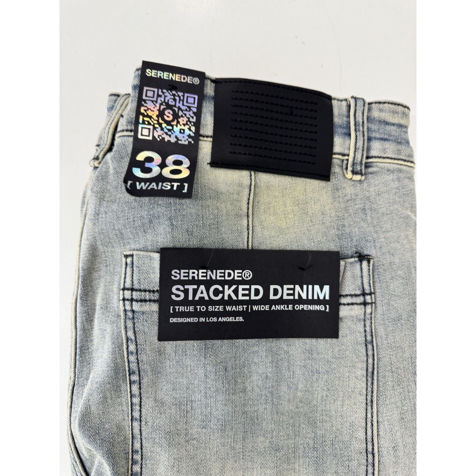 SERENEDE Serenede Mens JeanS Canyon Rugged Utility Skinny Leg Size US 38 / EU 54 - 2 Thumbnail