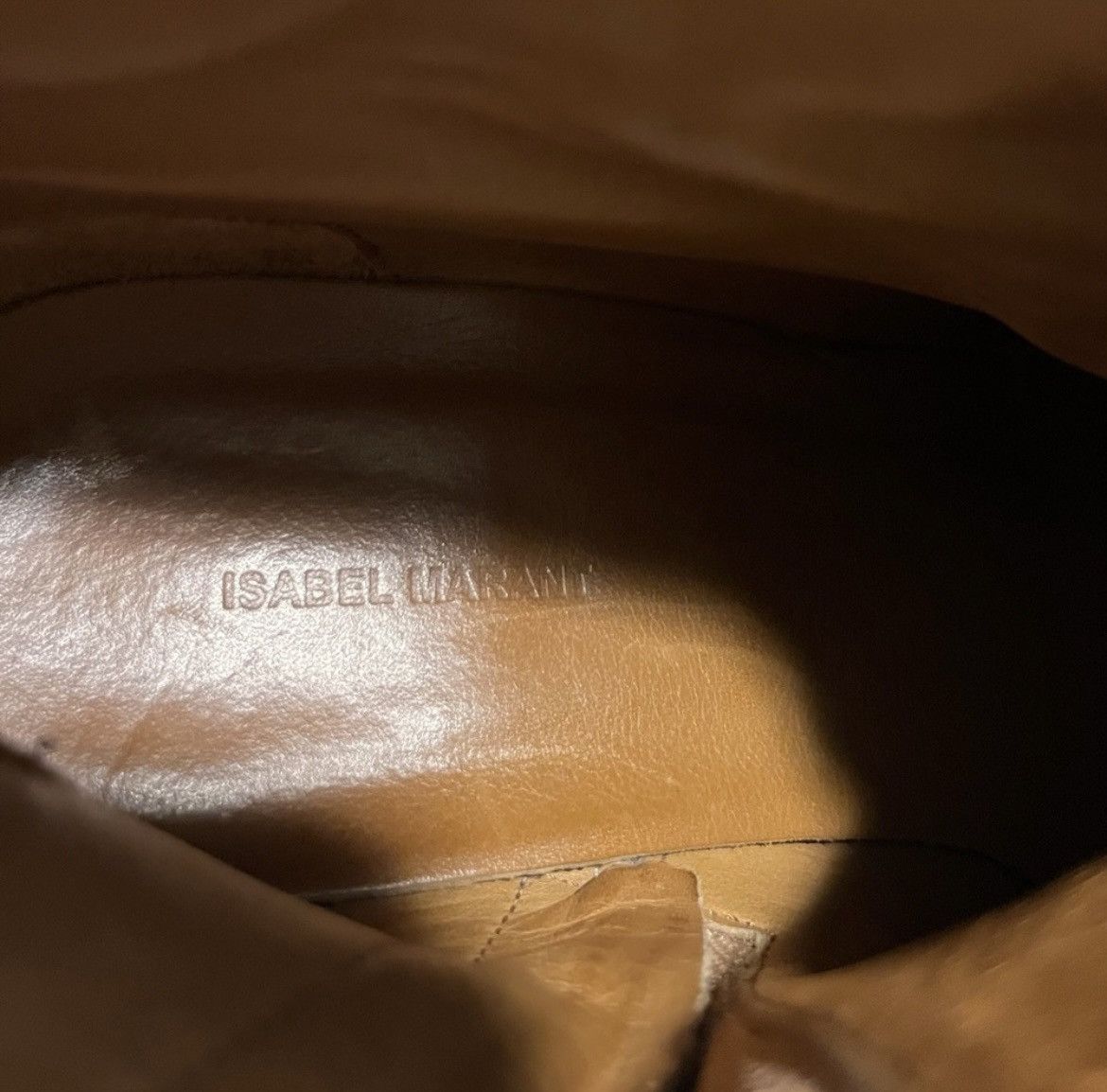 Isabel Marant RARE Isabel Marant Dicker Boots - Smooth Cognac Leather Size US 7 / IT 37 - 8 Thumbnail