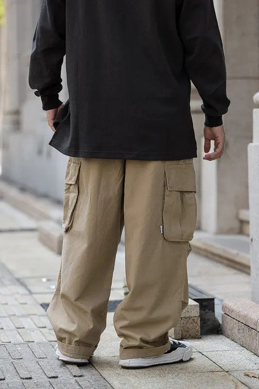 Japanese Brand Hirosue x Mei Japanese Style Khaki Pants Size US 34 / EU 50 - 3 Thumbnail