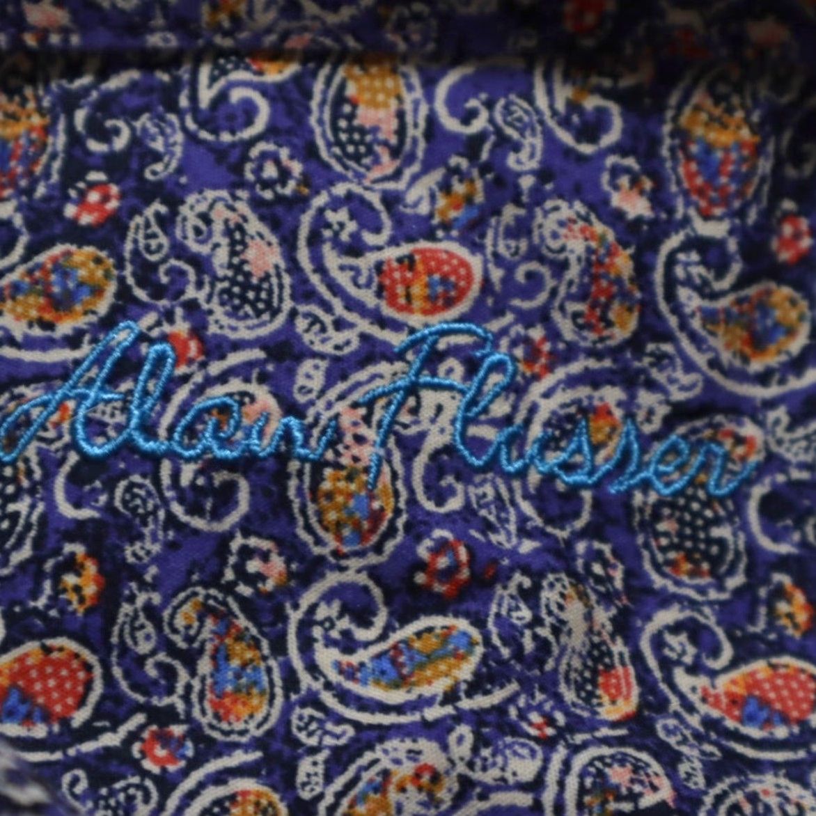 Vintage Alan Flusser Cotton Paisley Long Sleeve Button Up Shirt Men’s XL Size US XL / EU 56 / 4 - 5 Thumbnail