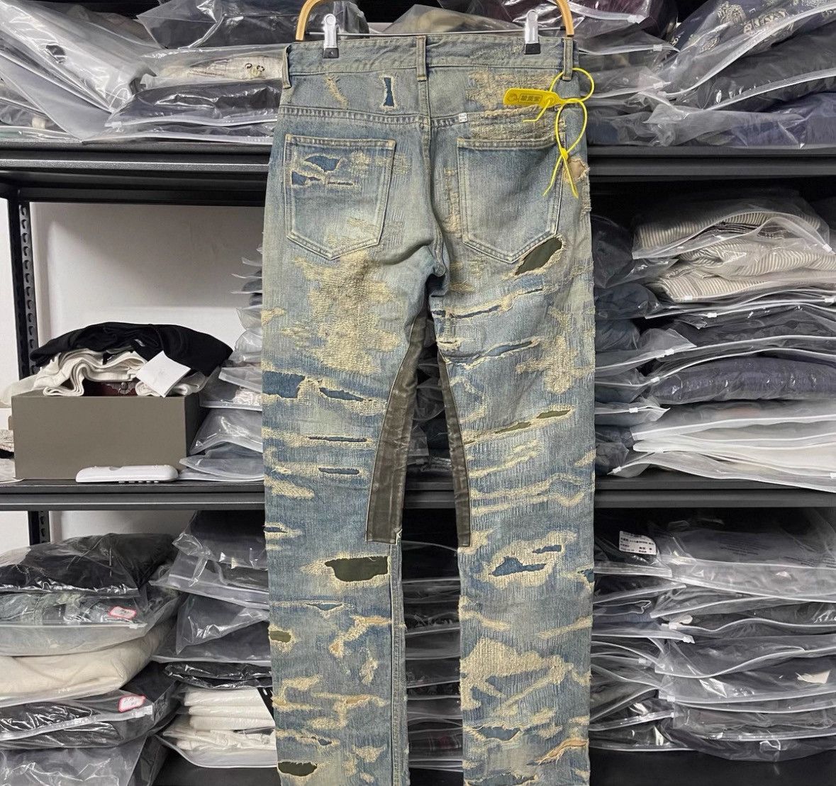 Givenchy Givenchy Patchwork Destroyed Denim Pants 2506-Nextarrow Size US 30 / EU 46 - 2 Thumbnail