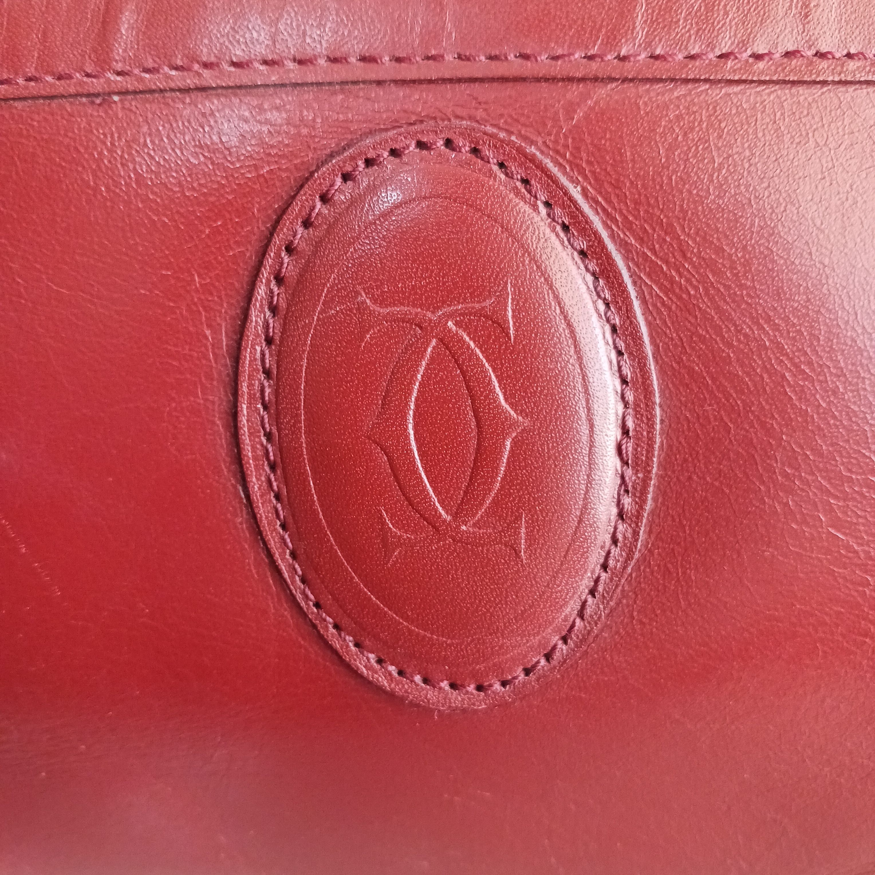 Cartier Vintage CARTIER leather square shoulder Crossbody bag Size ONE SIZE - 6 Thumbnail