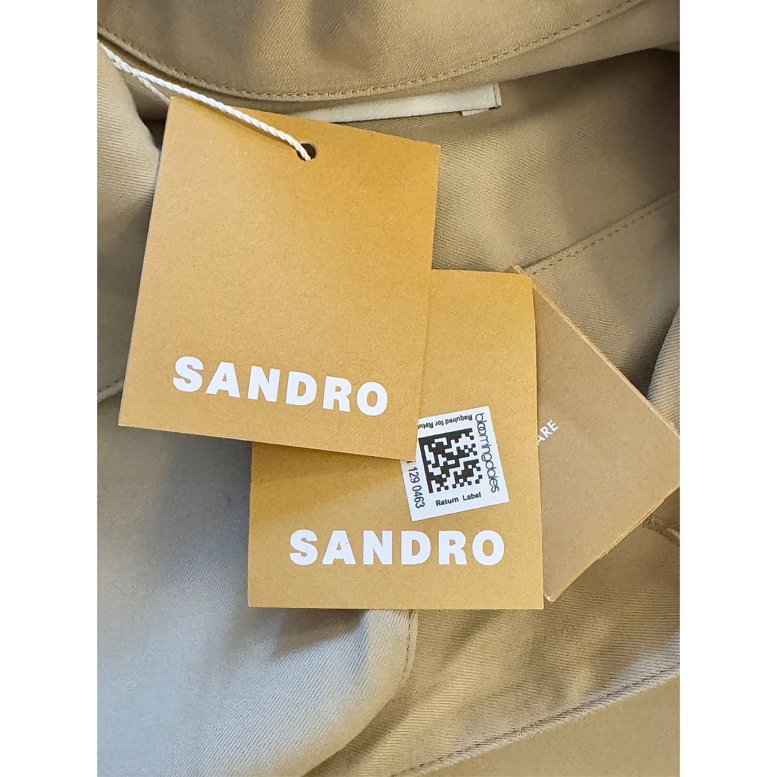 Sandro Sandro NWT Men's Flowy Shirt Size US M / EU 48-50 / 2 - 4 Thumbnail
