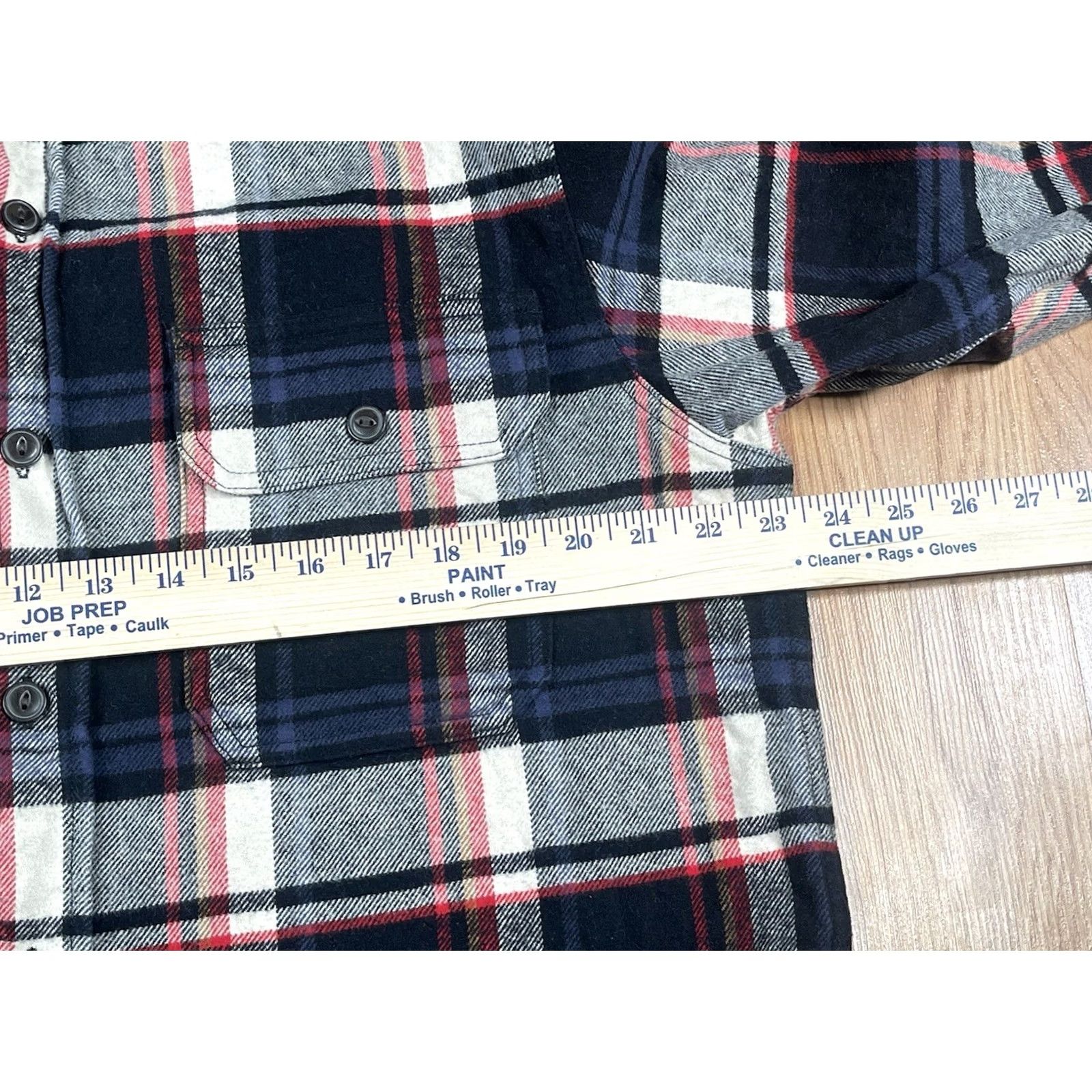 Vintage VINTAGE Red Head Brand Co Heavy Cotton Button Front Plaid Long Sleeve Flannel Mens L Size US L / EU 52-54 / 3 - 6 Thumbnail