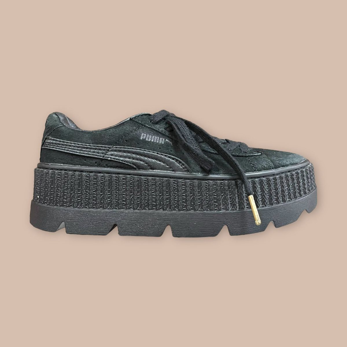 Fenty × Puma PUMA Rihanna x Fenty Cleated Creeper 'Black' Size US 6 / EU 39 - 14 Thumbnail