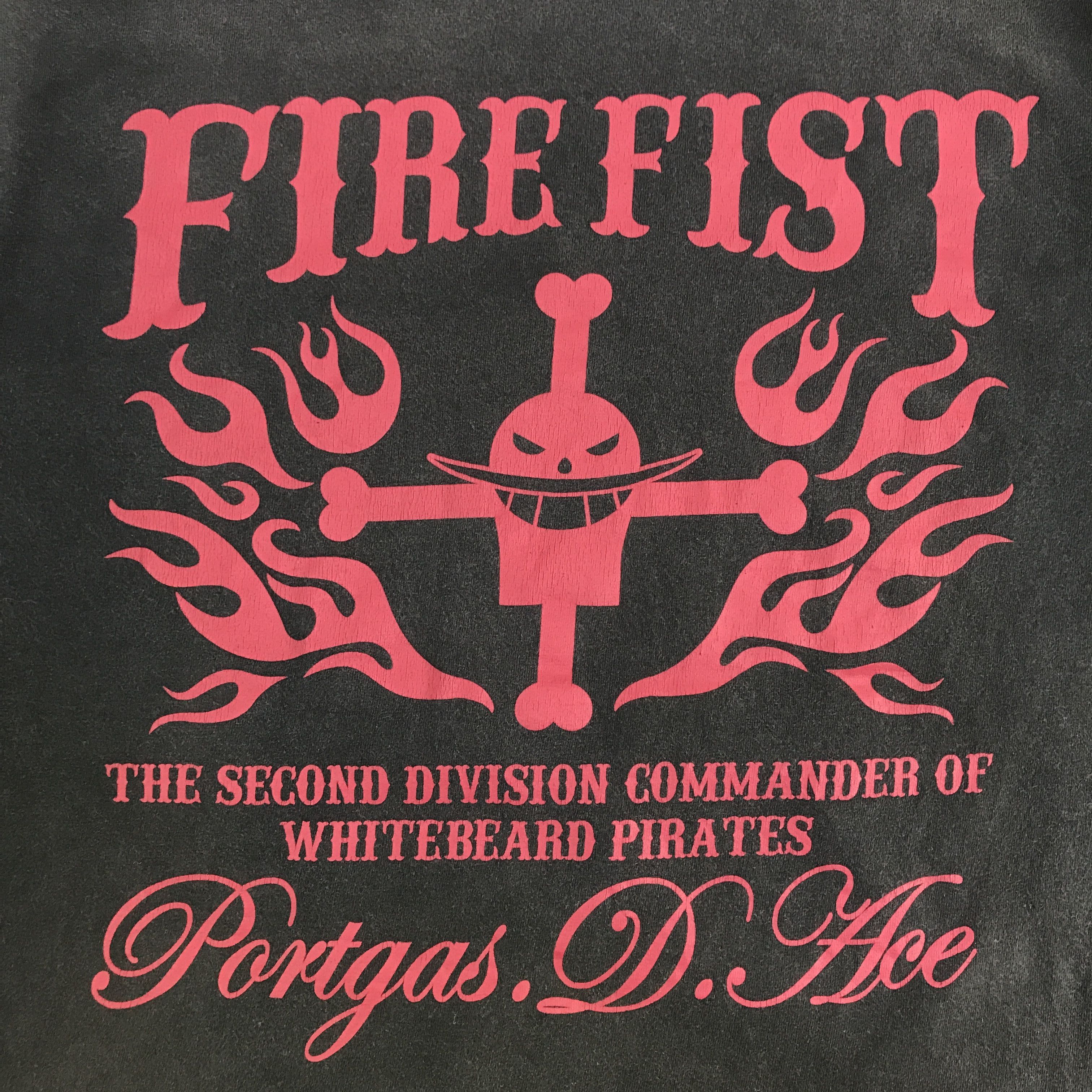 One Piece portgas D.ace one piece t-shirt K117B12 Size US M / EU 48-50 / 2 - 8 Thumbnail