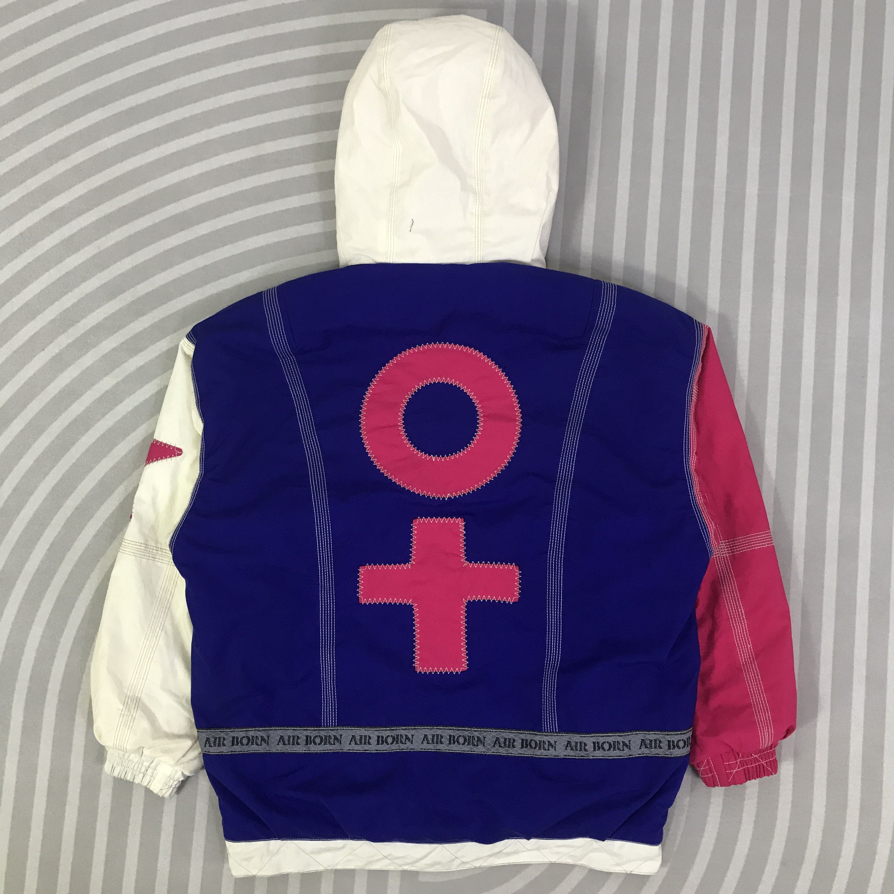 Japanese Brand Vintage Japanese AirBorn Ski Jacket K89B10 Size US L / EU 52-54 / 3 - 3 Thumbnail