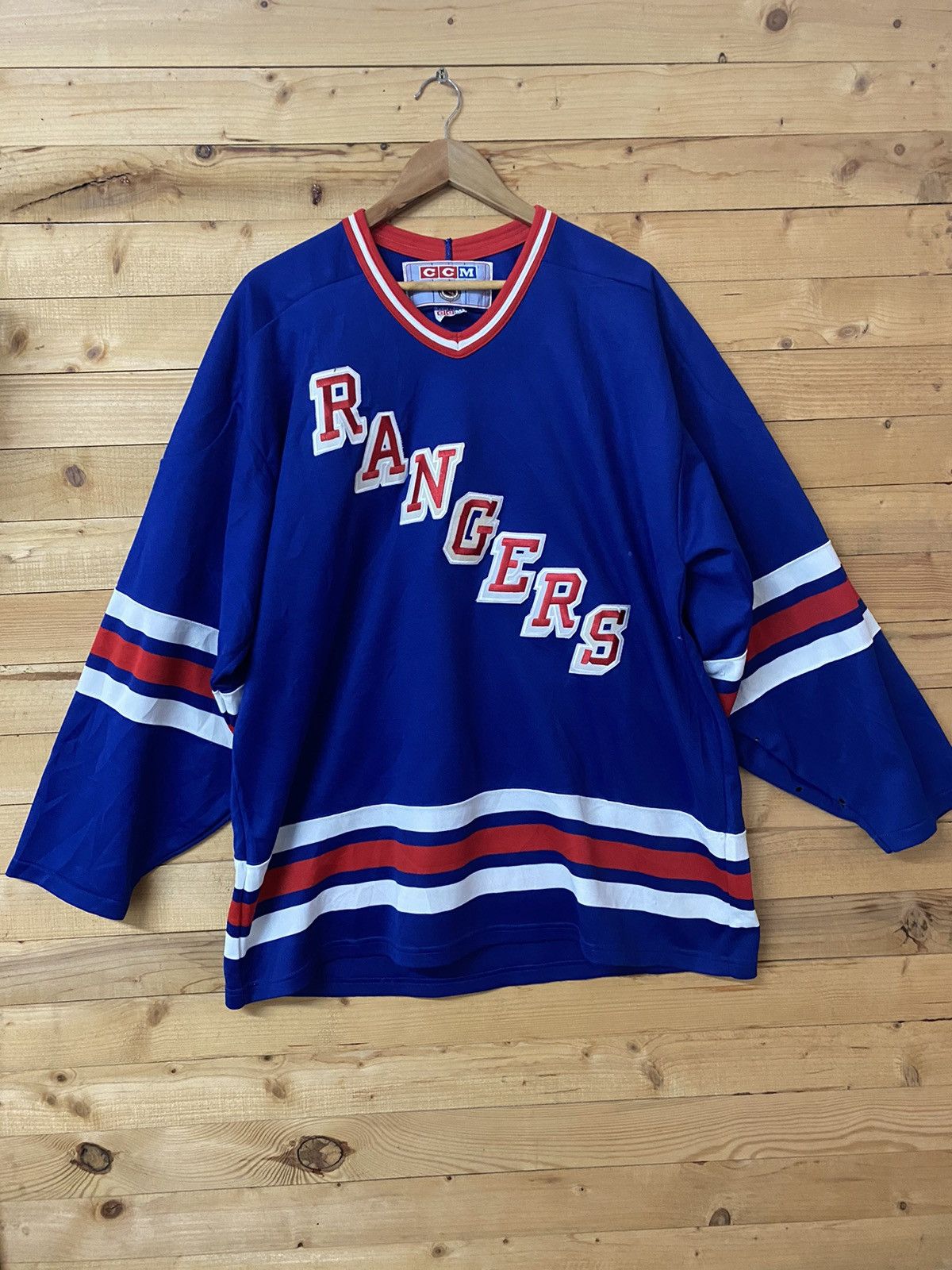 Vintage NEW YORK RANGERS NHL CCM Jersey M – XL3 VINTAGE CLOTHING