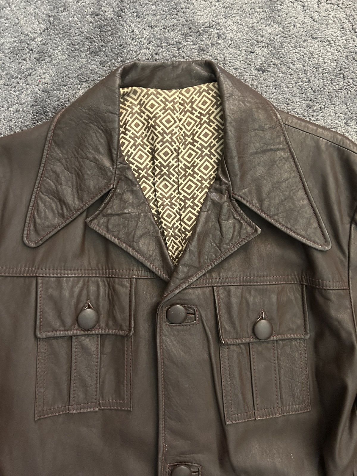 Vintage Vintage 1970’s Belted Military Jacket Size US M / EU 48-50 / 2 - 3 Thumbnail