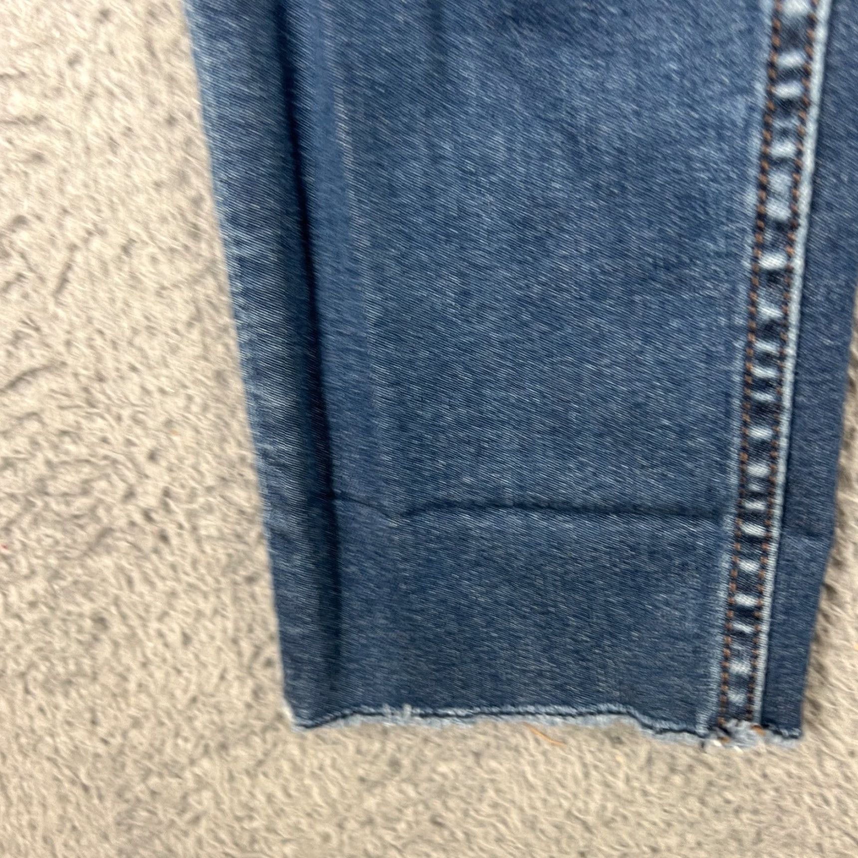 Vintage VINTAGE SkinnyJeans Mens Skinny Fit Jagger Denim Jeans 29x28 Blue Cotton Blend Size US 29 - 3 Thumbnail