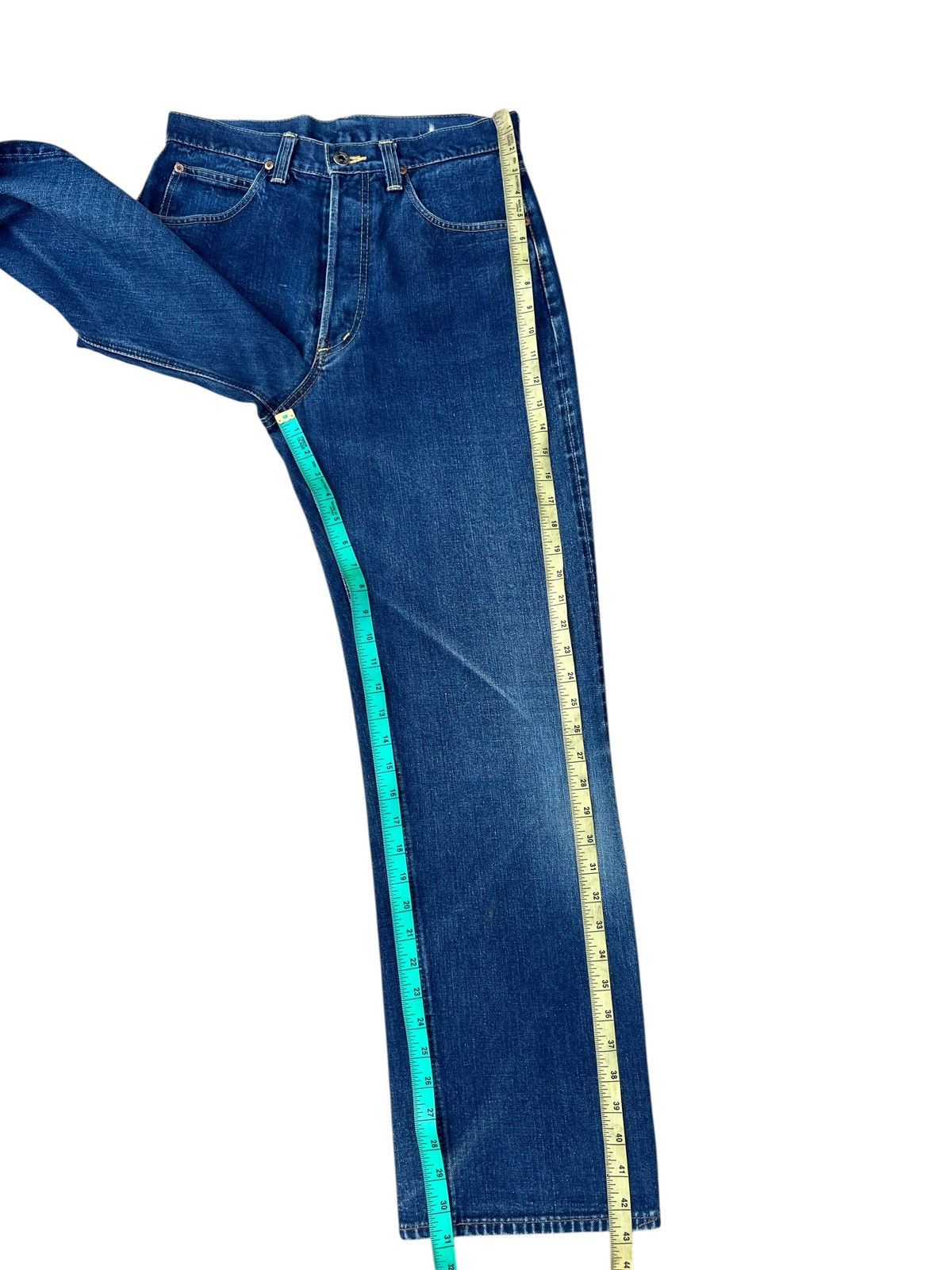 Sugar Cane Vintage Sugar Cane X Lee Fade Blue Denim Selvedge Jeans Size US 30 / EU 46 - 6 Thumbnail