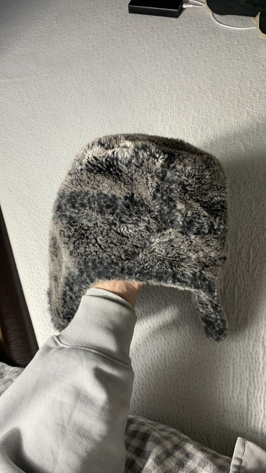 20471120 × Hysteric Glamour × Japanese Brand Vintage fuzzy mohair Ears japanese ushanka hat avant garde Size ONE SIZE - 6 Thumbnail