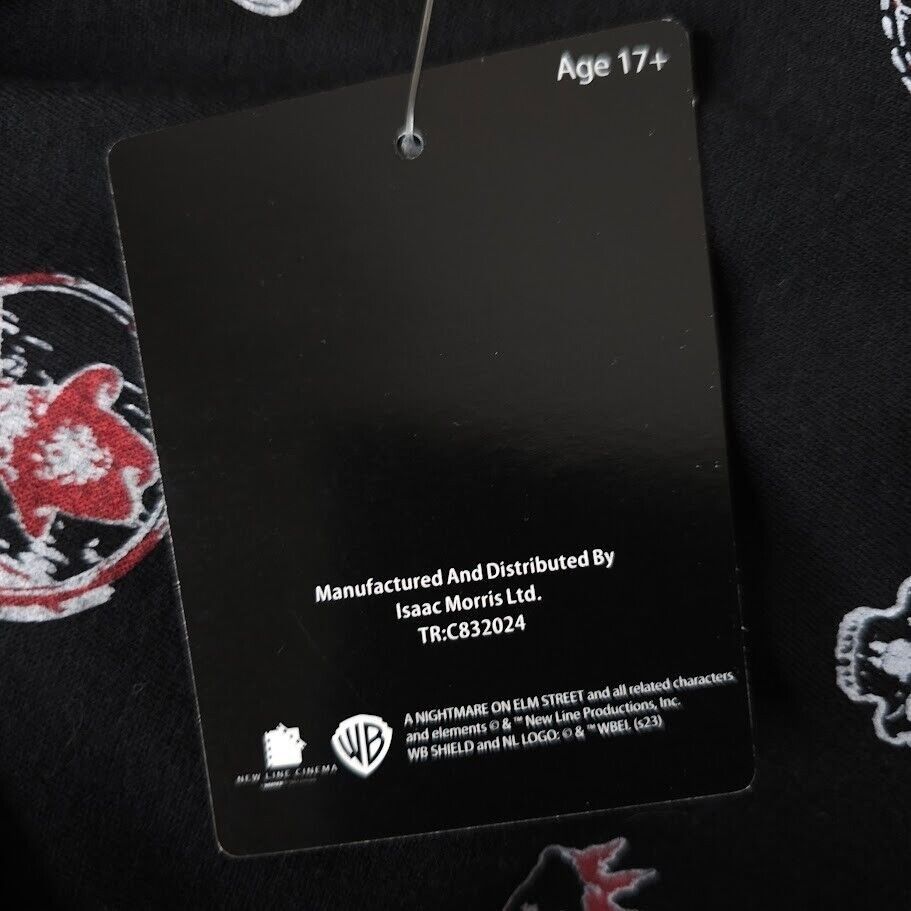 Other Nightmare On Elm Street T Shirt Mens Size Large Black AOP Size US L / EU 52-54 / 3 - 5 Thumbnail