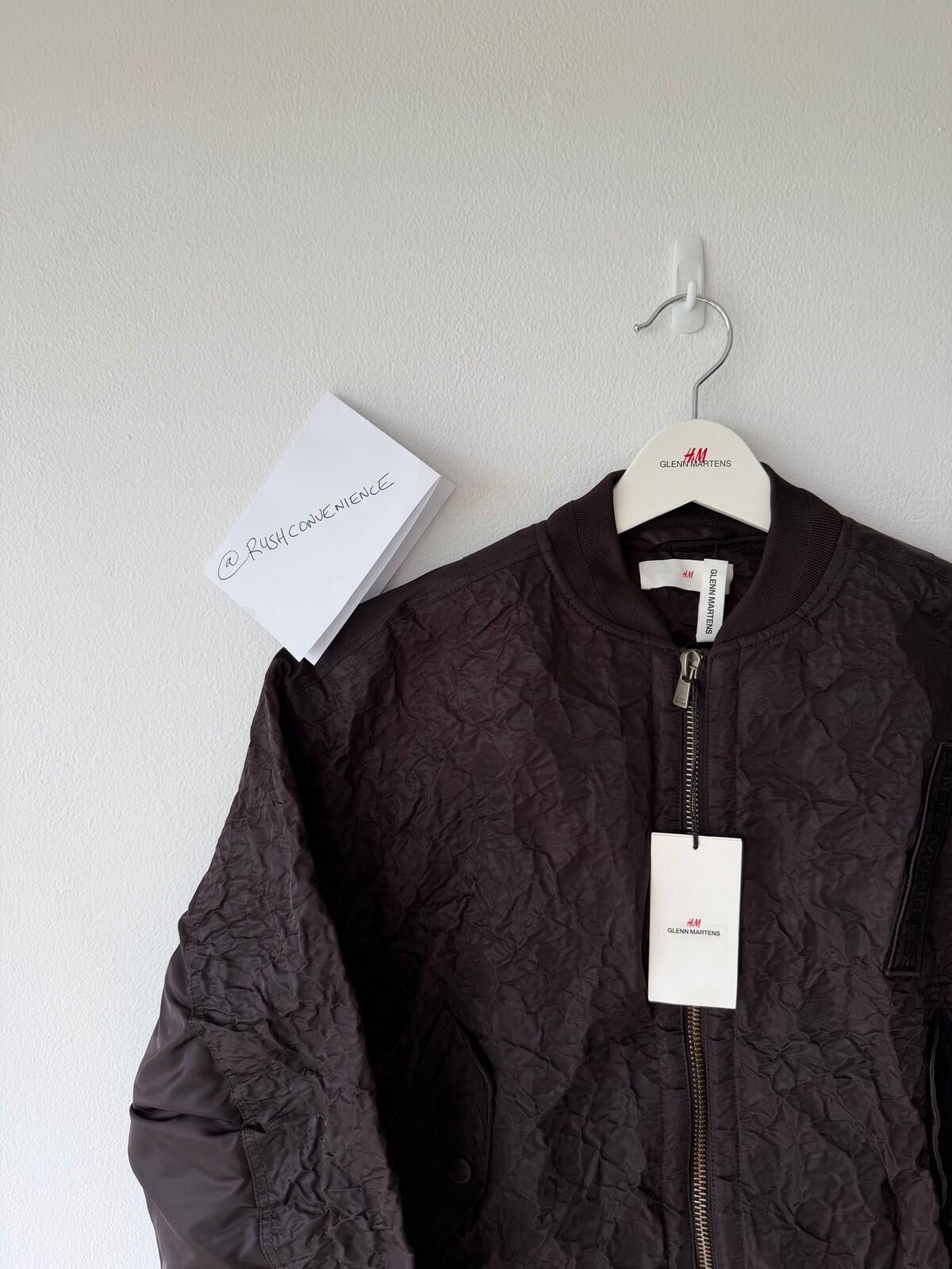 Other new H&M Glenn Martens Foiled Bomber Jacket brown extra small Size US XS / EU 42 / 0 - 2 Thumbnail