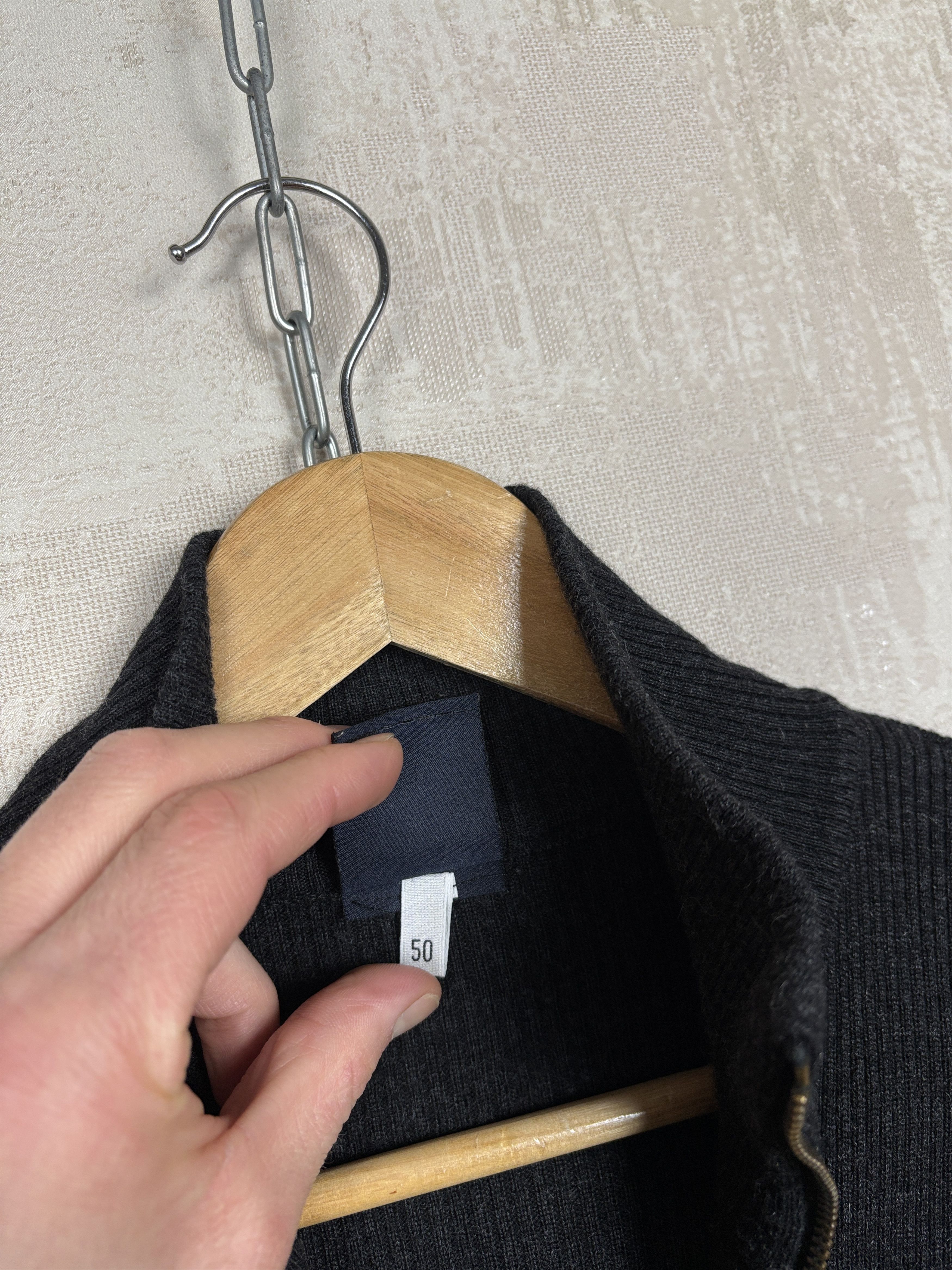 Dolce & Gabbana Vintage D&G Dolce & Gabbana Zip Ribbed Sweater Wool Blend Size US M / EU 48-50 / 2 - 11 Thumbnail