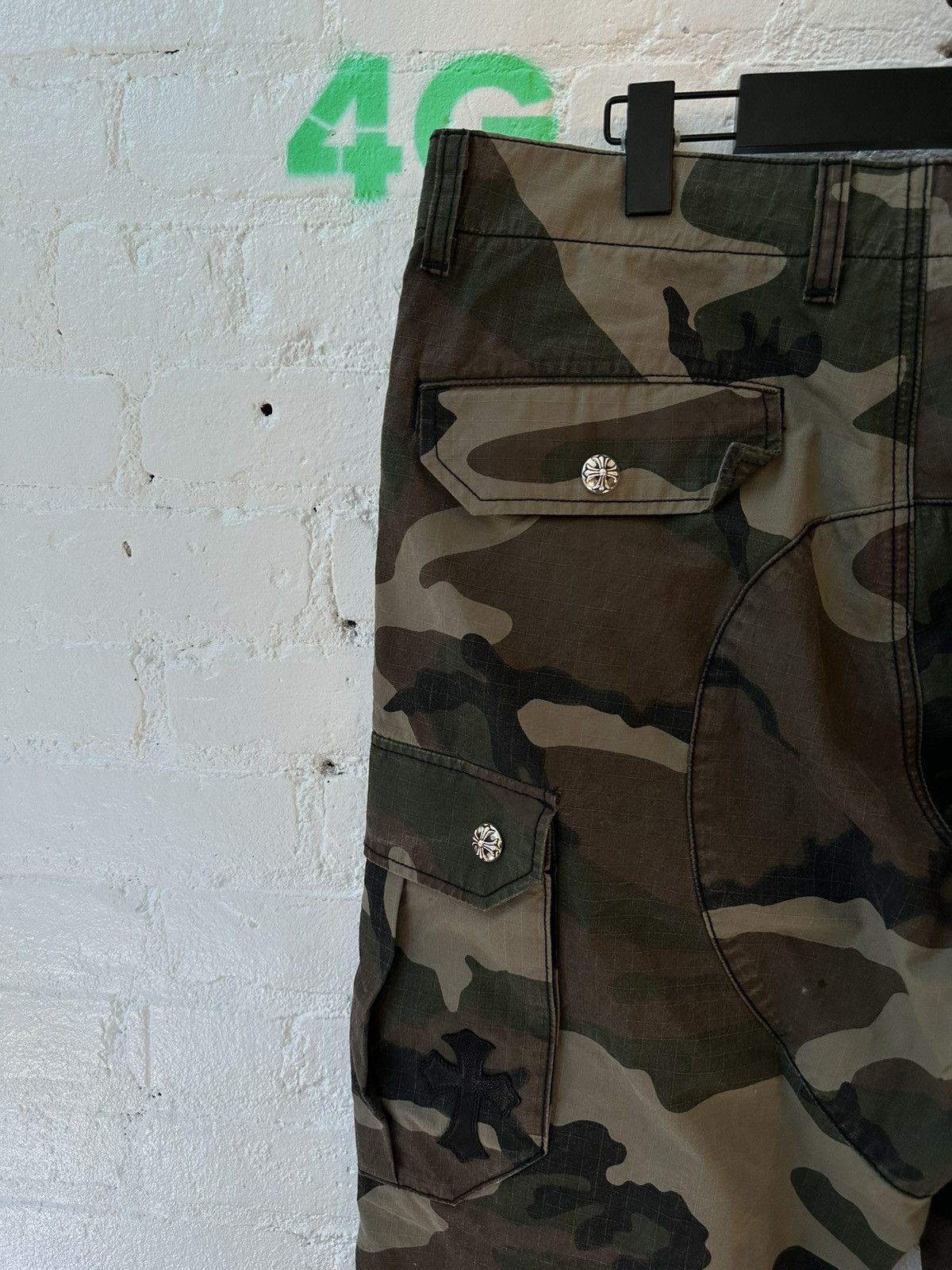 Chrome Hearts CHROME HEARTS ARMY CAMO PATCHED CARGOS Size US 36 / EU 52 - 5 Thumbnail