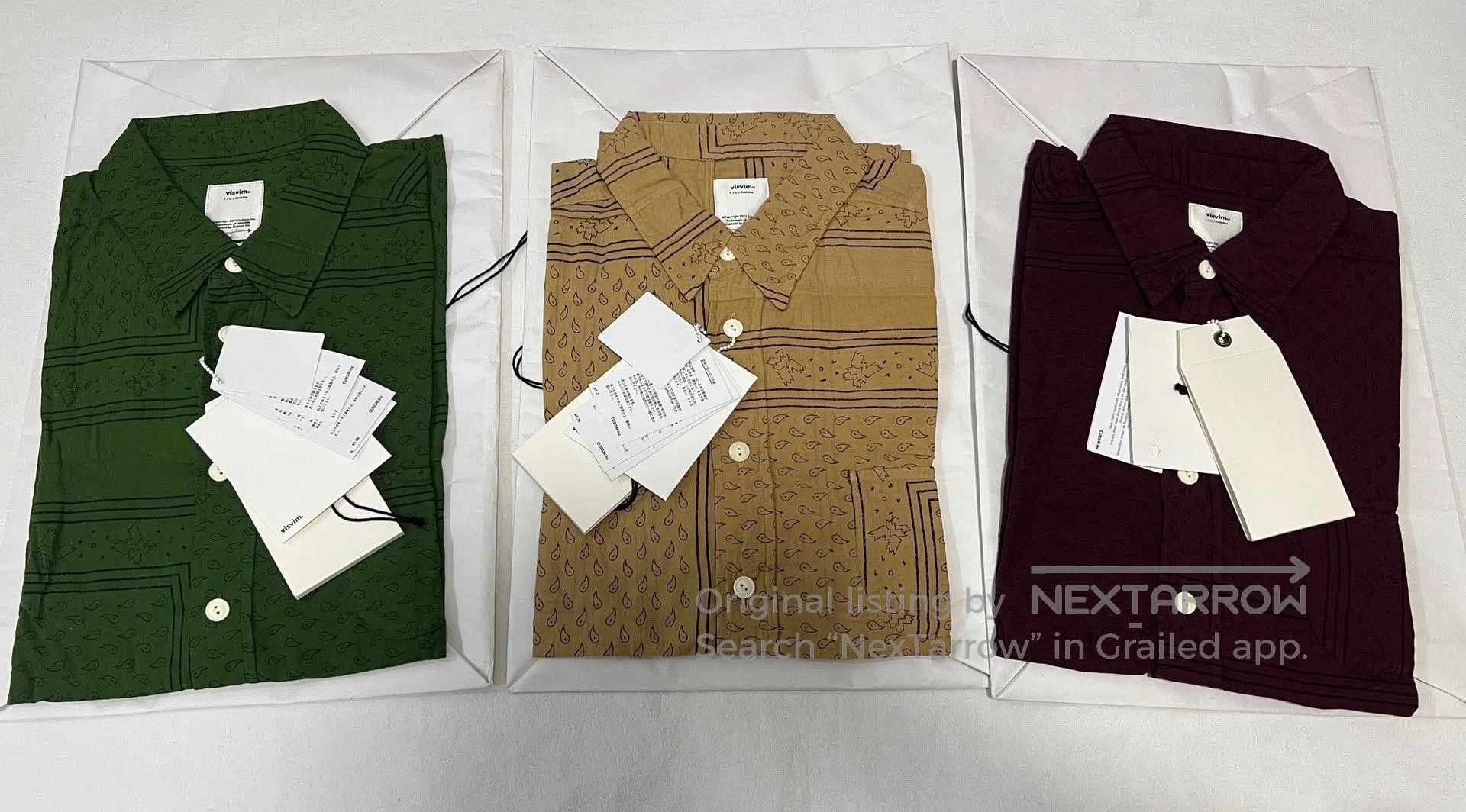 Visvim VISVIM 20AW LUMBER L/S BANDANA P.W.. Size US S / EU 44-46 / 1 - 9 Thumbnail