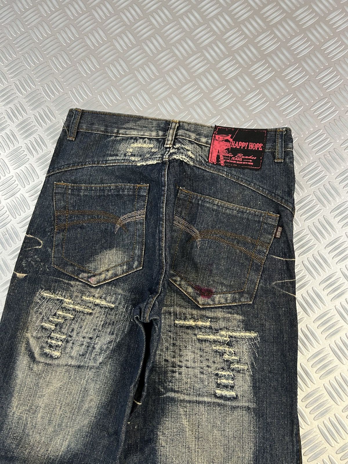 Japanese Brand × Vintage Vintage Faded Relaxed y2k Japanese Jeans 2000s Size US 38 / EU 54 - 9 Thumbnail