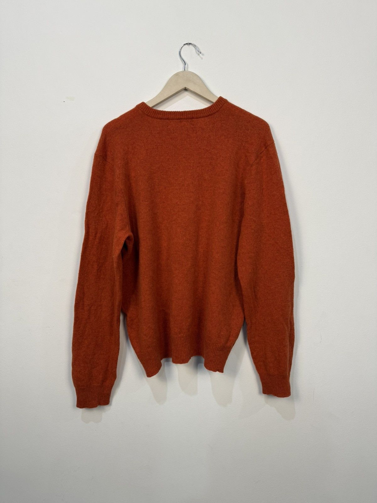 Polo Ralph Lauren Polo Ralph Lauren Vintage Wool Orange Sweater Size US XXL / EU 58 / 5 - 5 Thumbnail