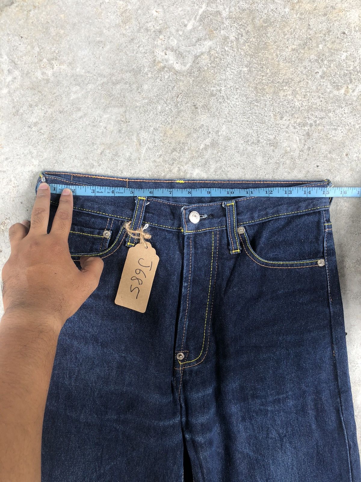 Japanese Brand Japanese Snake Embroidered Jeans Distressed Jeans Size US 30 / EU 46 - 16 Thumbnail