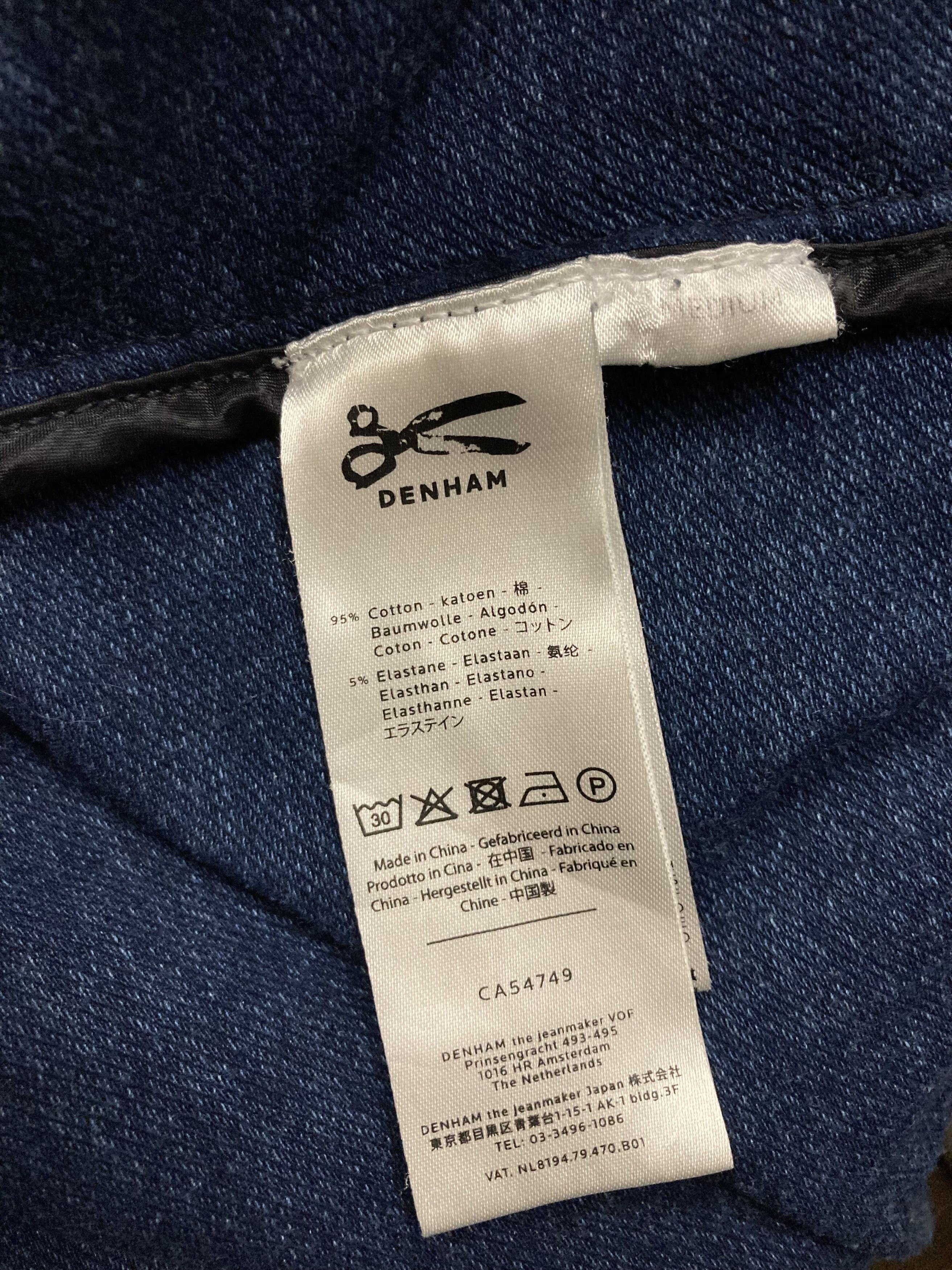 DENHAM × Japanese Brand Japan Used Type Denham Denim Tailored Jacket Stretch Indigo Size US M / EU 48-50 / 2 - 10 Thumbnail