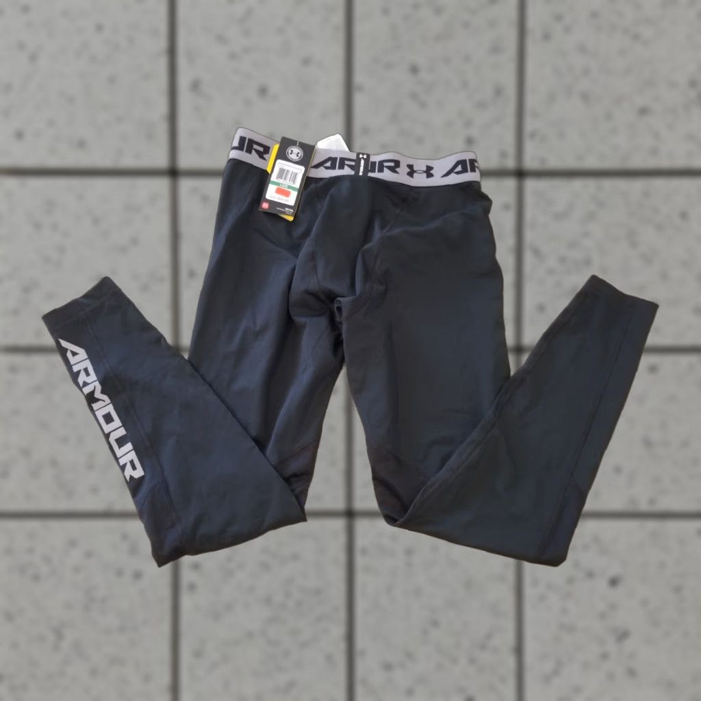 Under Armour Under Armour Pants Mens L Black Athletic Sweatpants Workout Gym Size US 33 - 1 Thumbnail