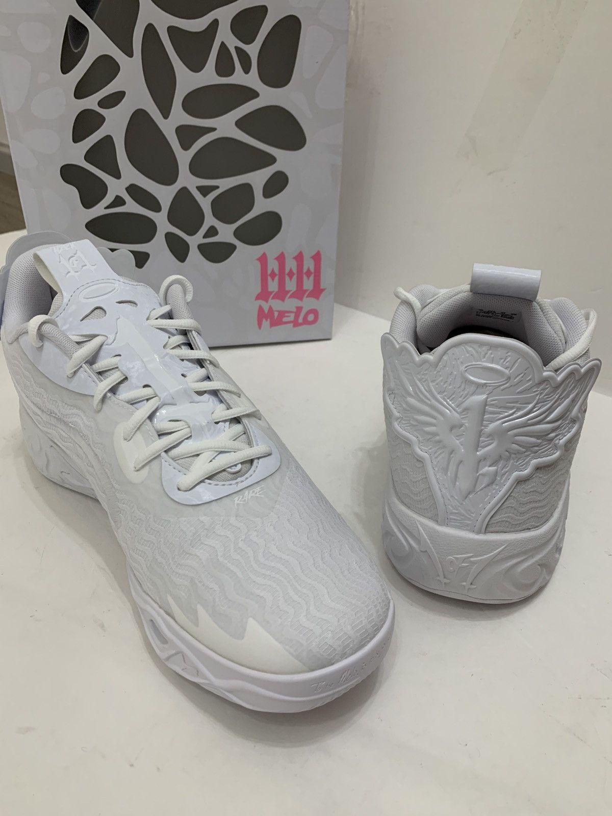 Puma PUMA X LAMELO BALL MB.04 Lo ICE WHITE | Grailed