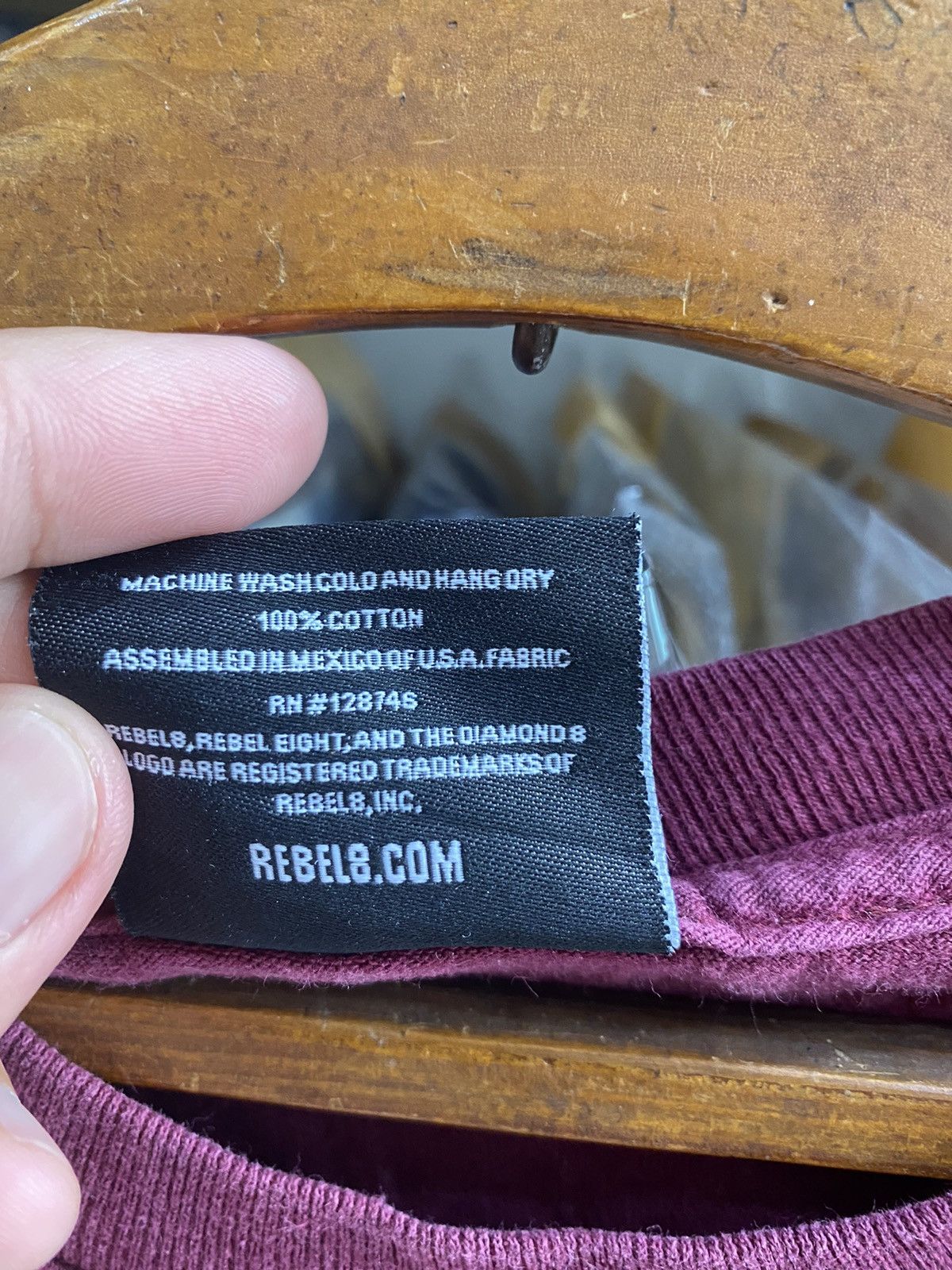 Other REBEL 8 VINTAGE TSHIRT Size US M / EU 48-50 / 2 - 10 Thumbnail