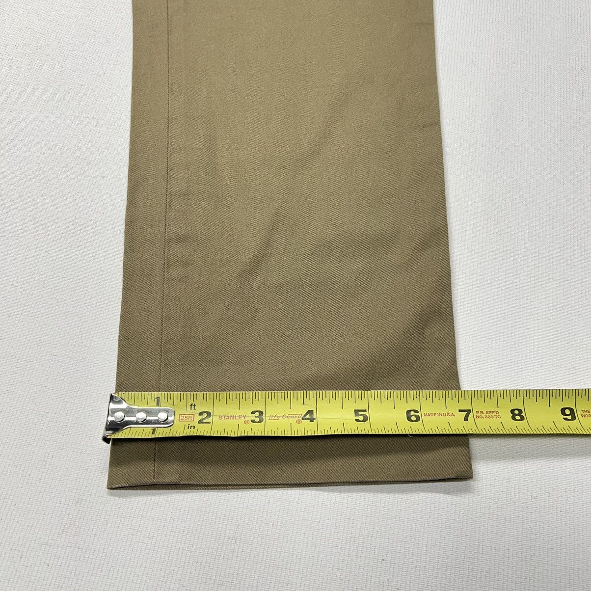 Banana Republic Banana Republic Pants Mason Stretch Chino Khaki Beige Size US 32 / EU 48 - 20 Thumbnail