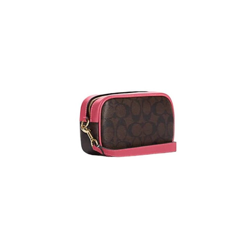 Coach Coach Women Jamie Wristlet In Signature Canvas With Varsity Size ONE SIZE - 2 Thumbnail