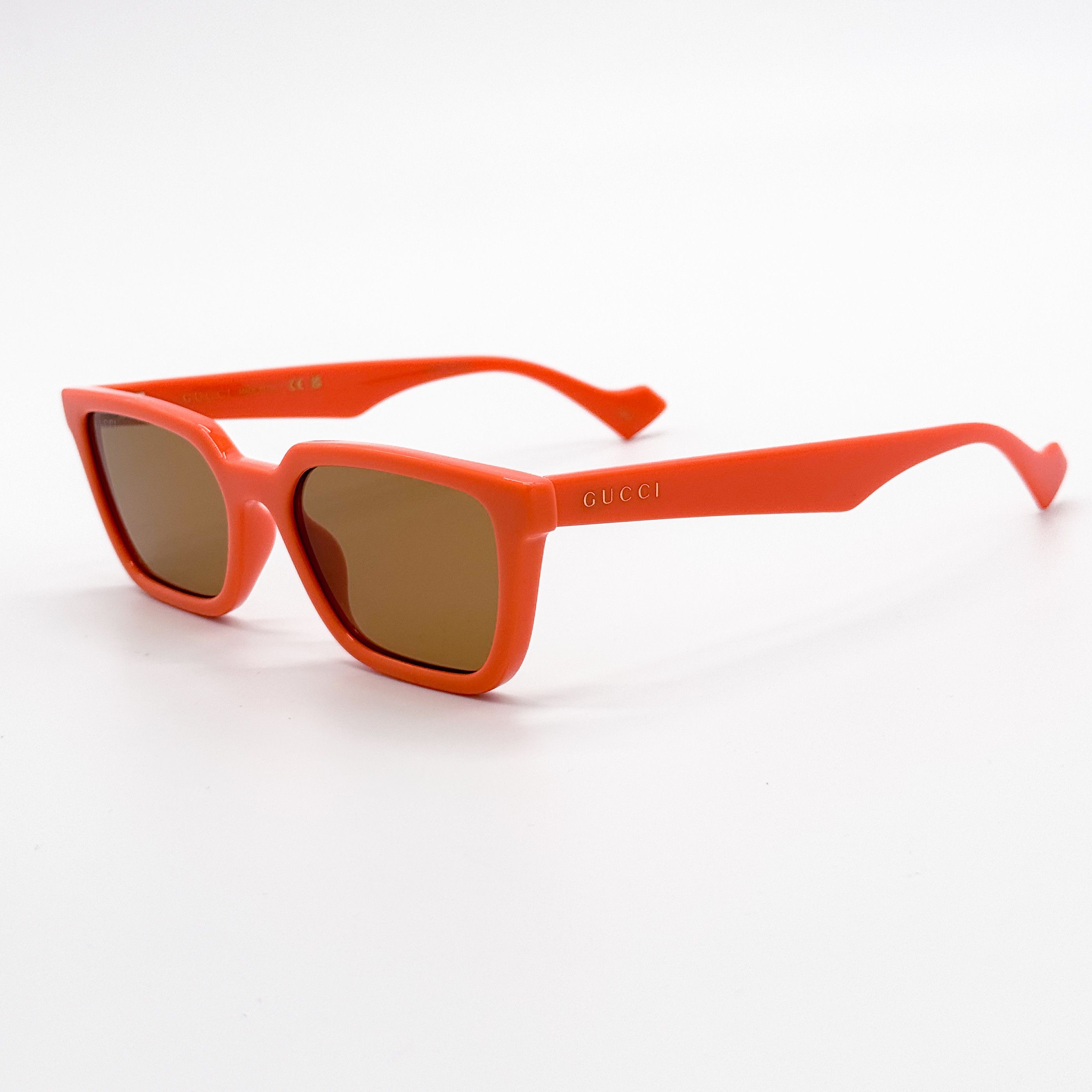 Gucci NEW GUCCI GG1539S 004 CAT EYE ORANGE SUNGLASSES GUCCI Size ONE SIZE - 6 Thumbnail
