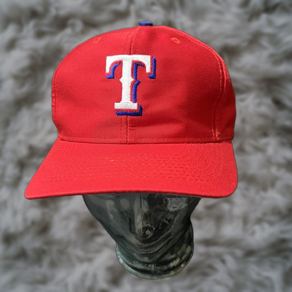 応援グッズ MLB Cap 90s 80s texas ranger VINTAGE Texas Rangers Baseball Cap Men Adjustable Red MLB Snapback