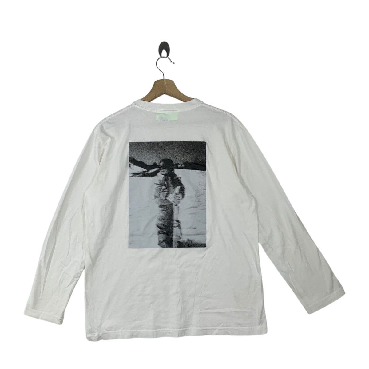 Vintage KITSON LOS ANGLES Store Collection Fotofolio Ski Tee Shirt Size L / US 10 / IT 46 - 5 Thumbnail