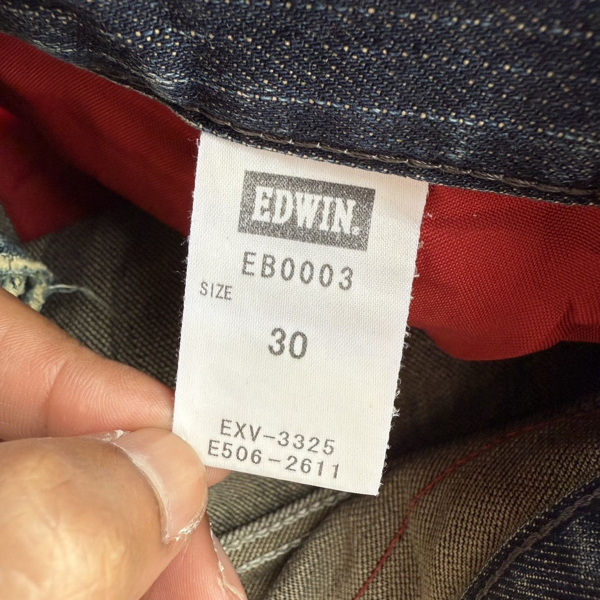 Edwin VINTAGE EDWIN BLUE TRIP FADED RIPPEP JEAN DENIM PANTS Size US 32 / EU 48 - 16 Thumbnail