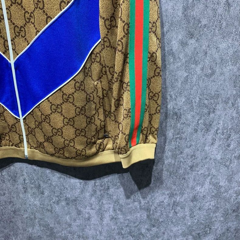 Gucci Gucci Full print logo jacket 2501-Nextarrow Size US M / EU 48-50 / 2 - 5 Thumbnail