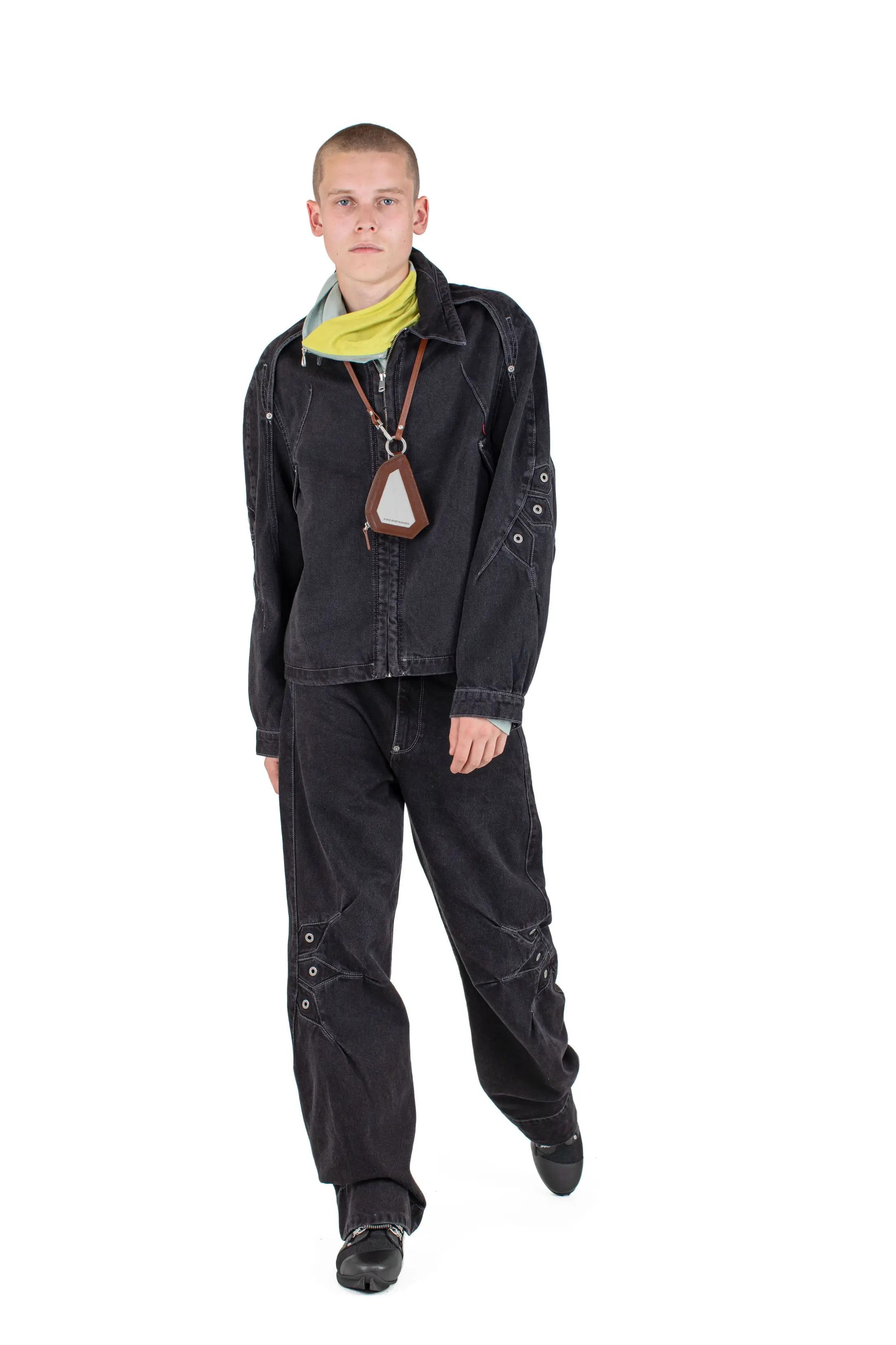 Kiko Kostadinov × Levi's Levi's Articulate Darted Jacket – Black Denim Size US XXL / EU 58 / 5 - 4 Thumbnail