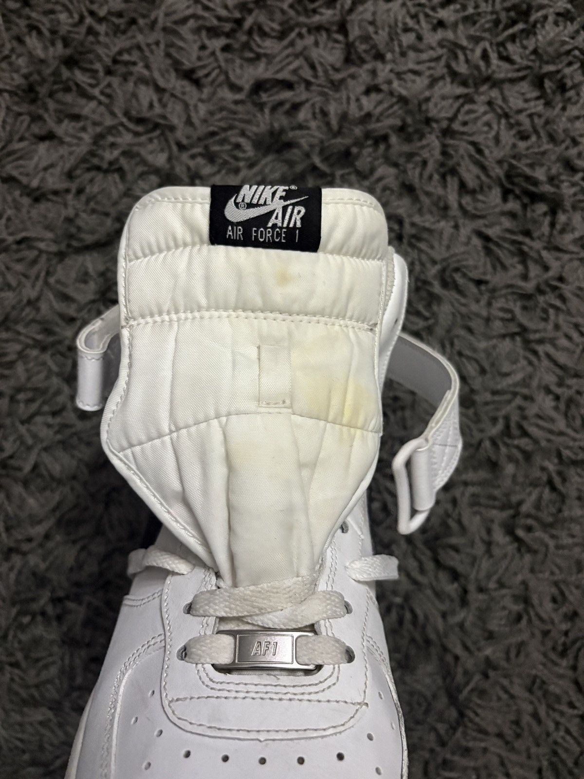 Nike Nike Air Force 1 High (White/Black) Size US 10 / EU 43 - 9 Thumbnail