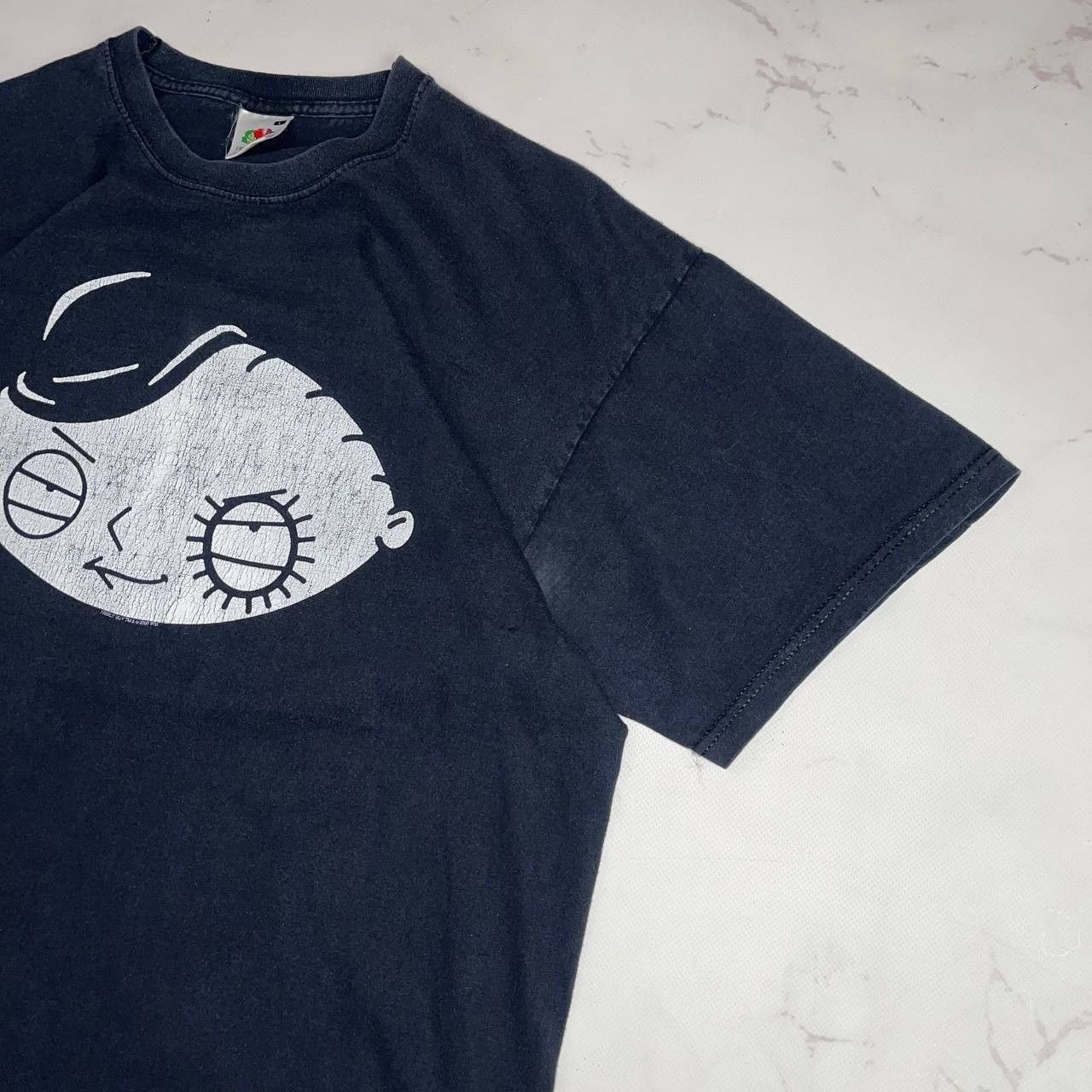 Vintage Vintage Y2K Stewie Griffin Faded Fruit of The Loom T shirt L Size US L / EU 52-54 / 3 - 5 Thumbnail