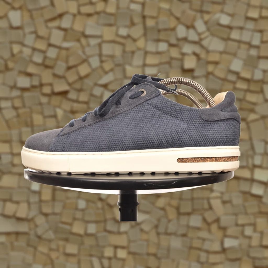 Birkenstock Birkenstock Bend Low Canvas-Suede Sneakers Blue Size 41 Womens Sneaker Adult 10 US L10 M8 Color Blue 10 Womens Bend Low Canvas-Suede Sneakers Blue 41 Size US 10 / IT 40 - 1 Thumbnail