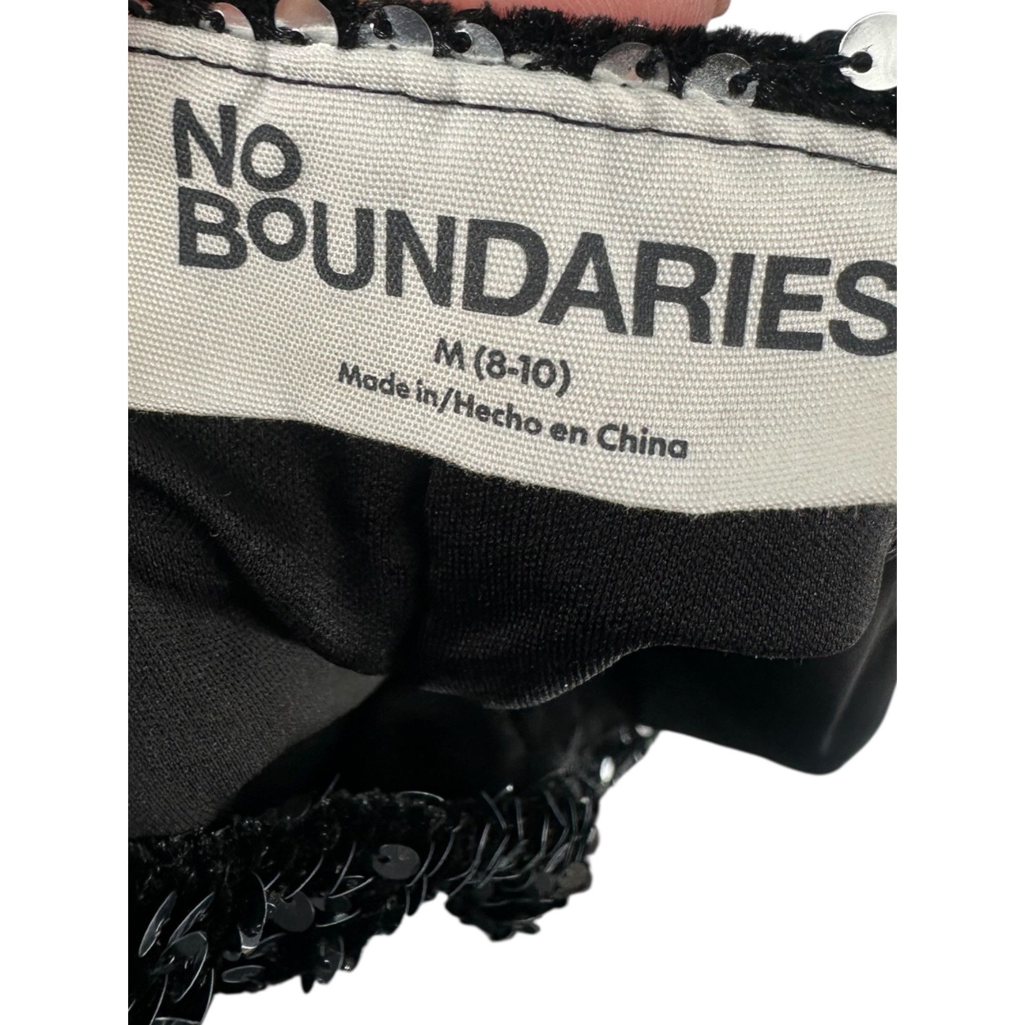 Other No Boundaries Pants - Black Sequin Flare - Size M Size 32" / US 10 / IT 46 - 6 Thumbnail